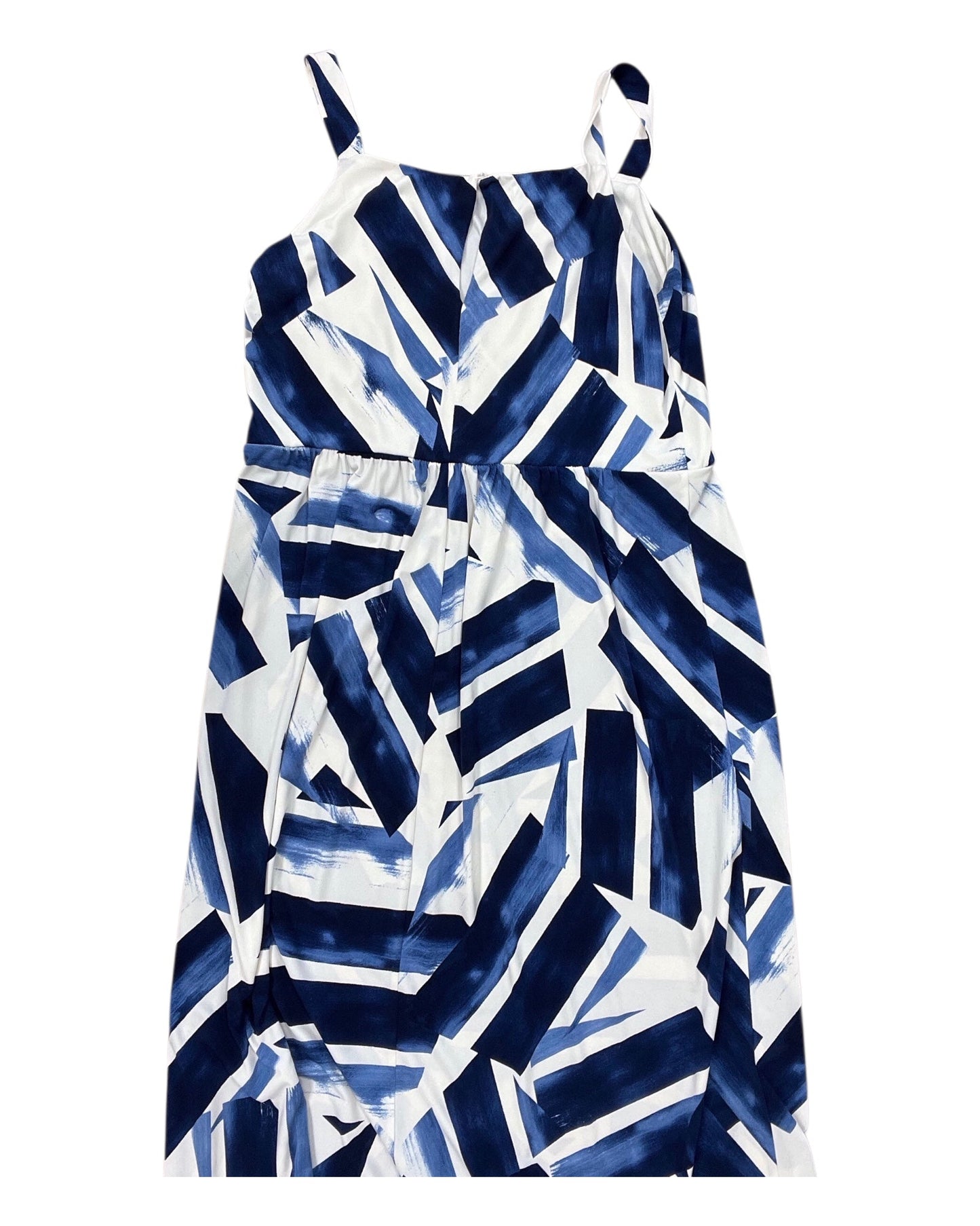 Dress Casual Maxi By Soma In Blue & White, Size:Xl
