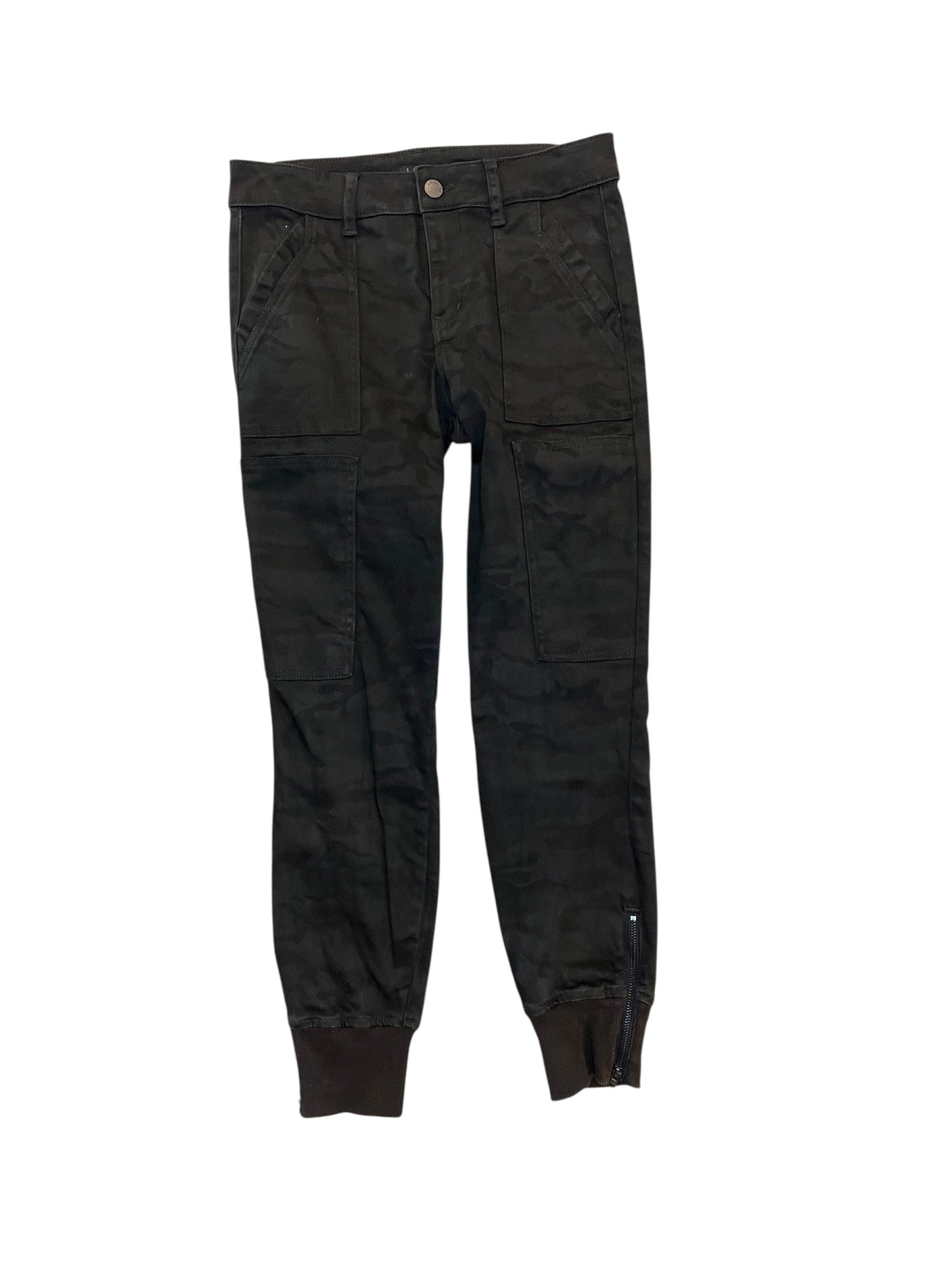 Pants Joggers By Level 99 In Camouflage Print, Size:Xs