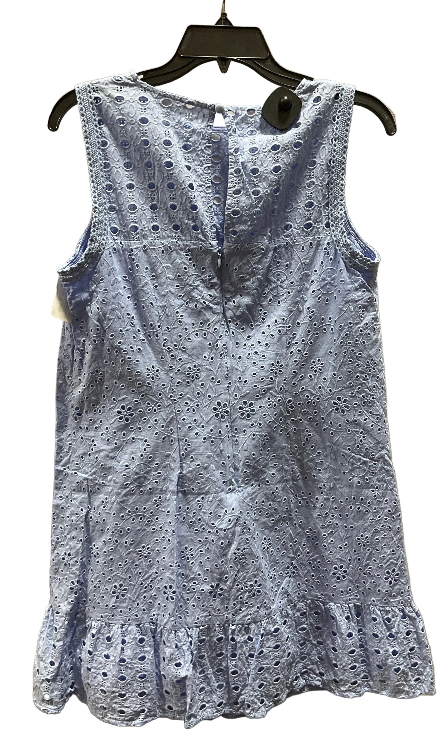 Dress Casual Midi By Loft In Blue, Size: 8