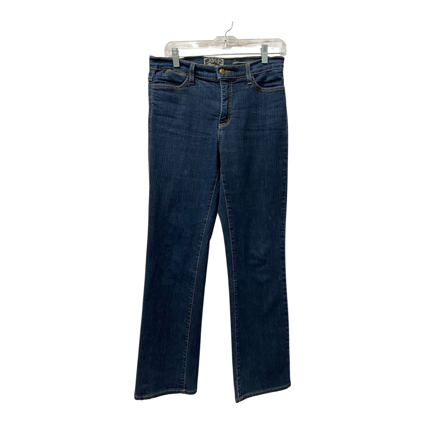 Jeans Straight By Not Your Daughters Jeans In Blue Denim, Size:6