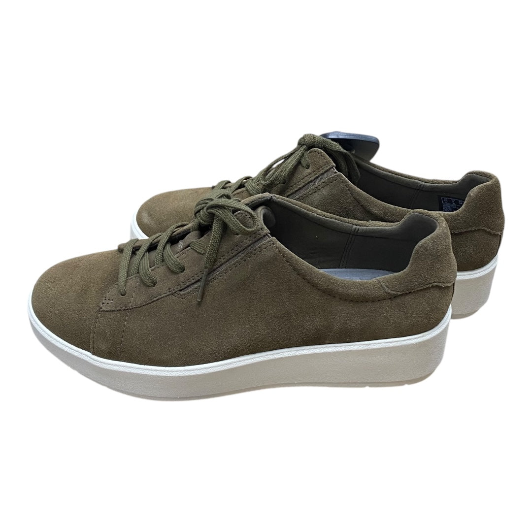 Shoes Sneakers By Clarks In Green, Size:8