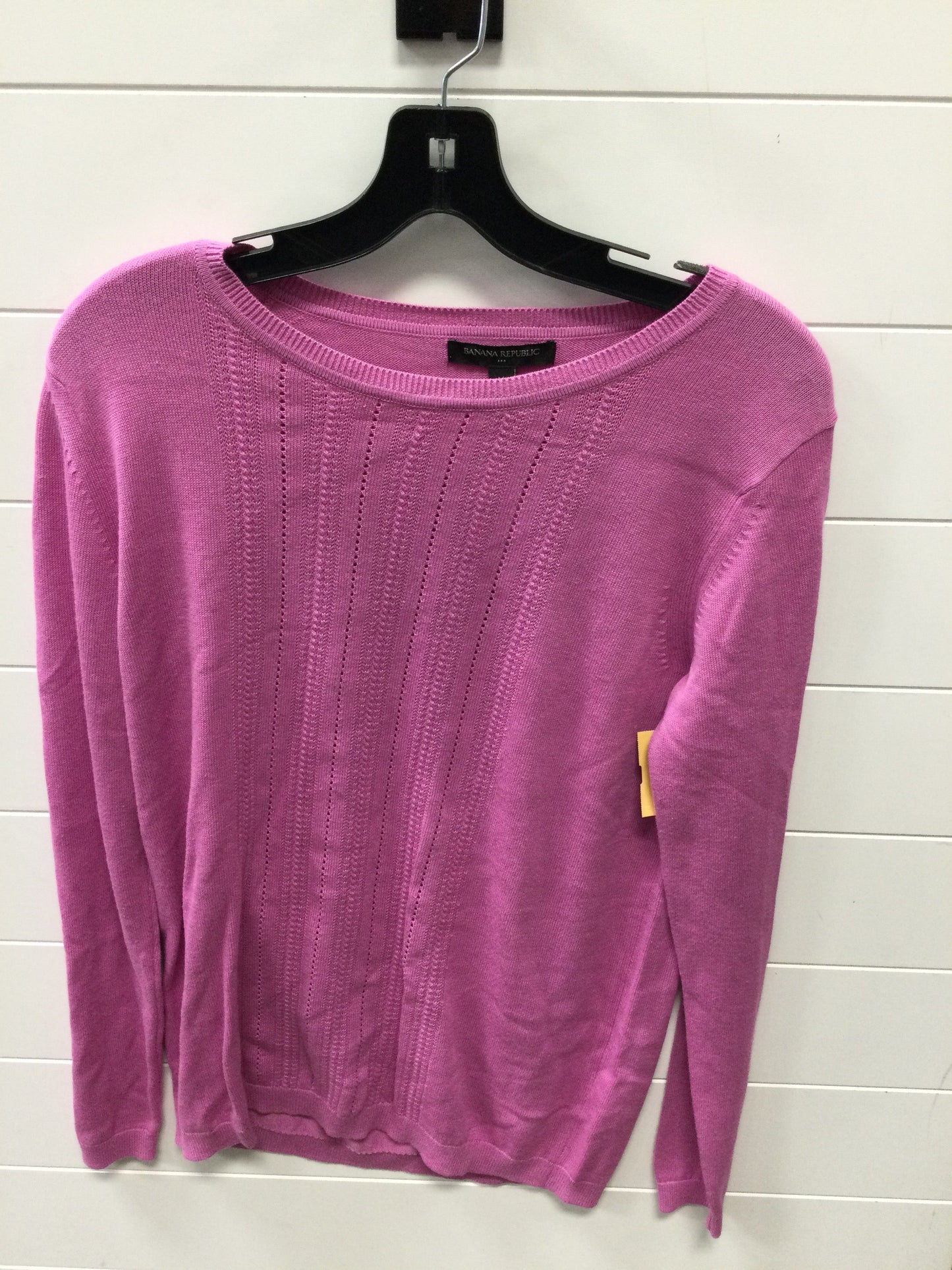 Sweater By Banana Republic In Pink, Size:M