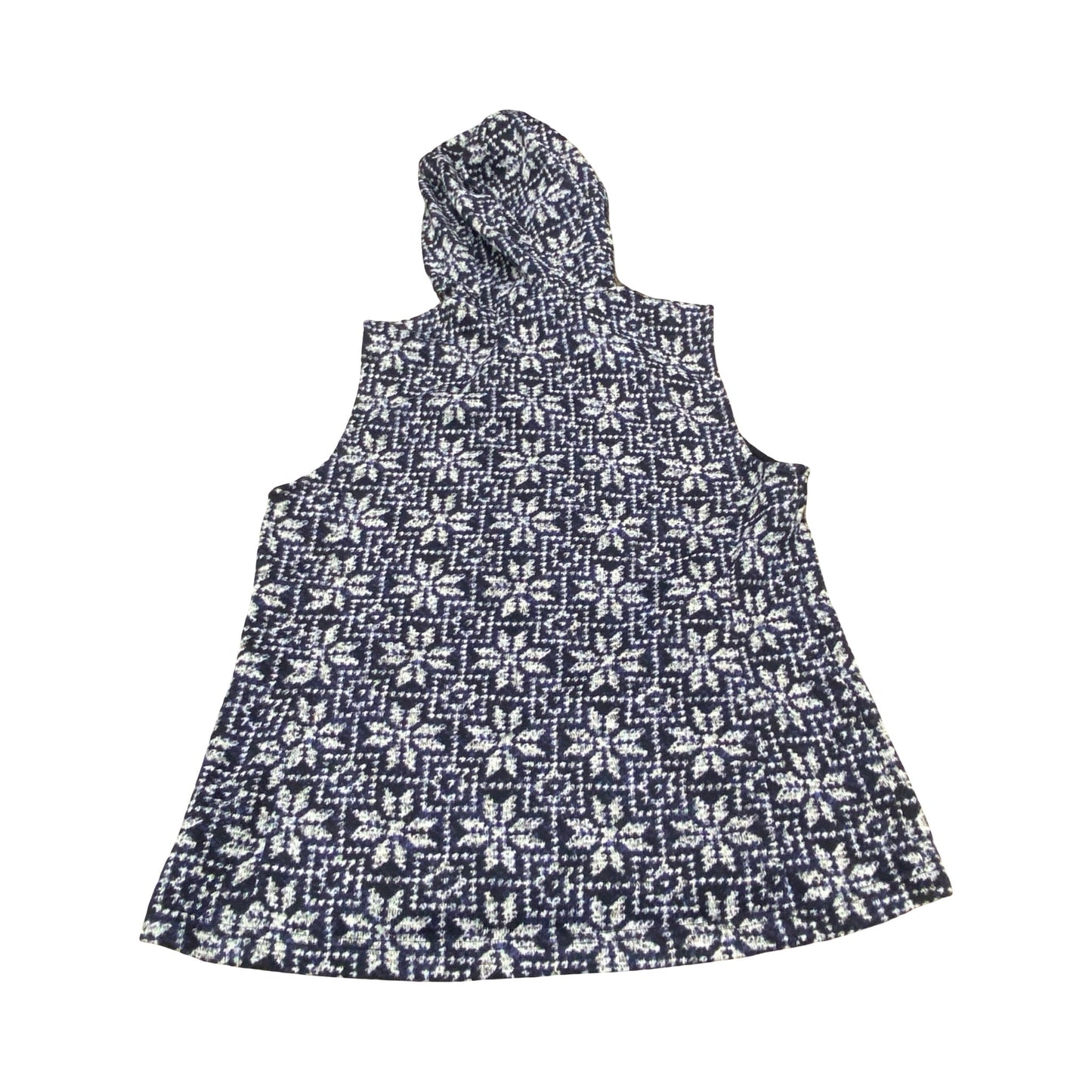 Vest Sweater By Talbots In Blue, Size:L