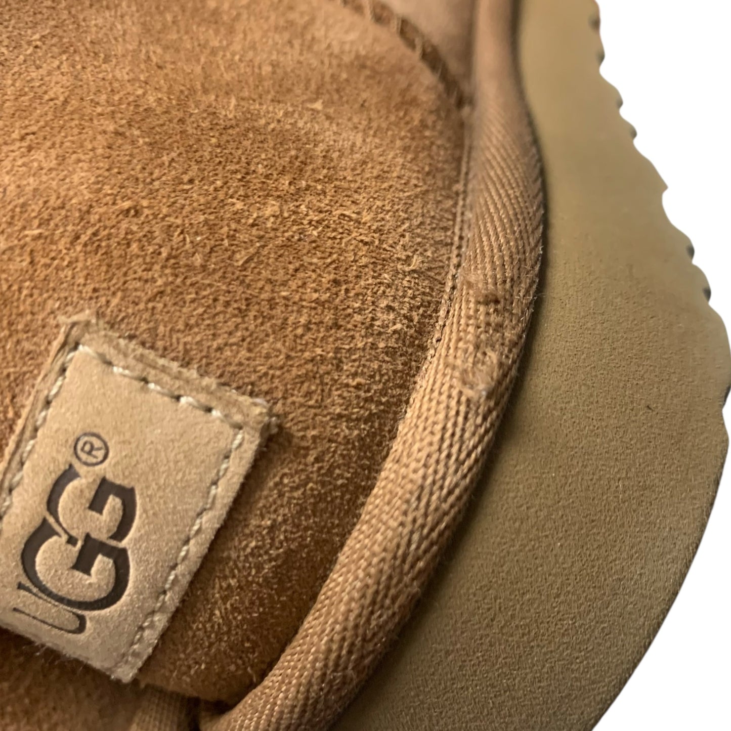 Boots Designer By Ugg In Brown, Size: 8