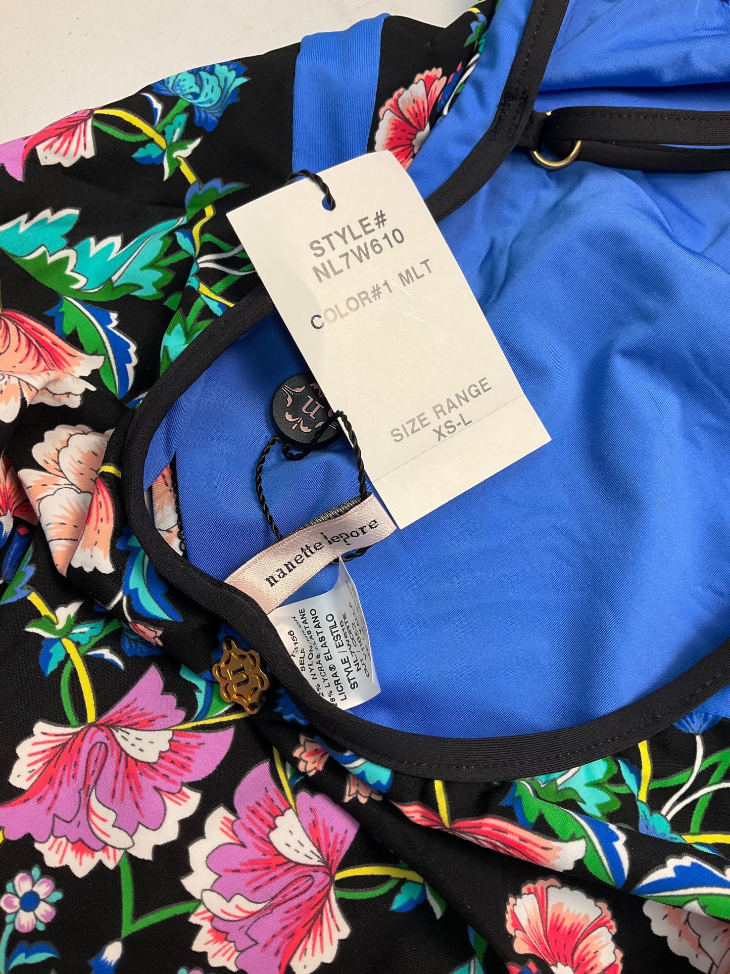 Swimsuit Designer By Nanette Lepore In Multi-colored, Size: S