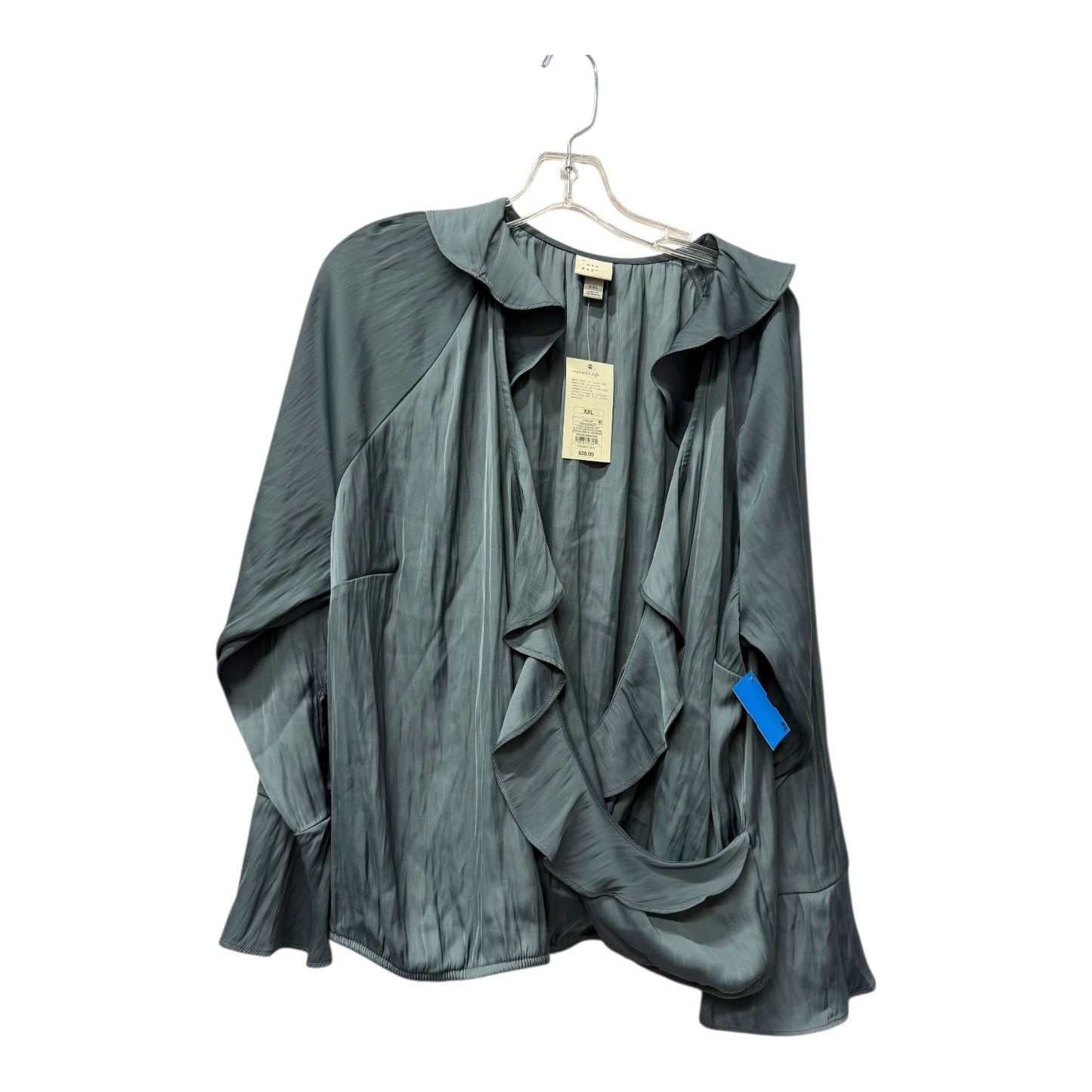 Top Ls By A New Day In Grey, Size:1X