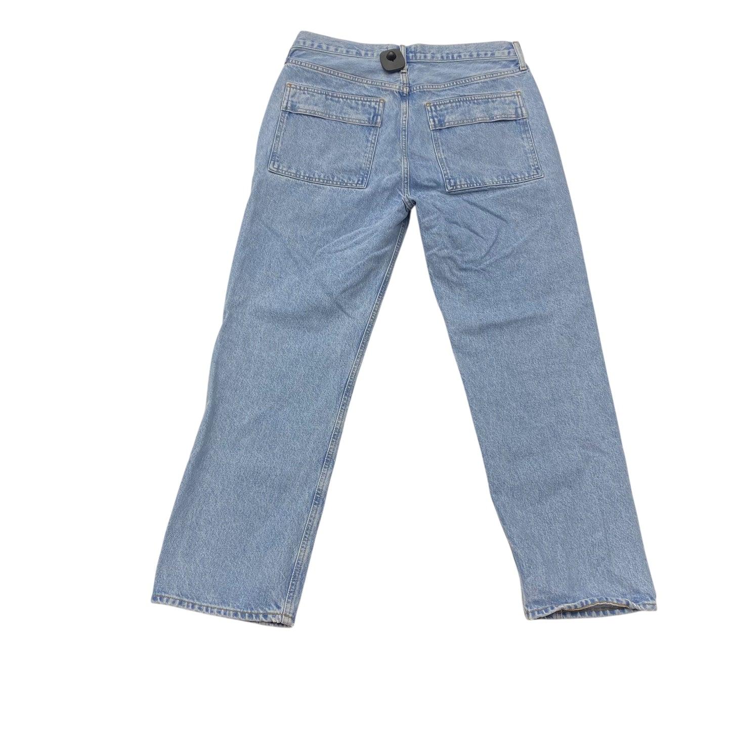 Jeans Straight By Agolde In Blue Denim, Size:10