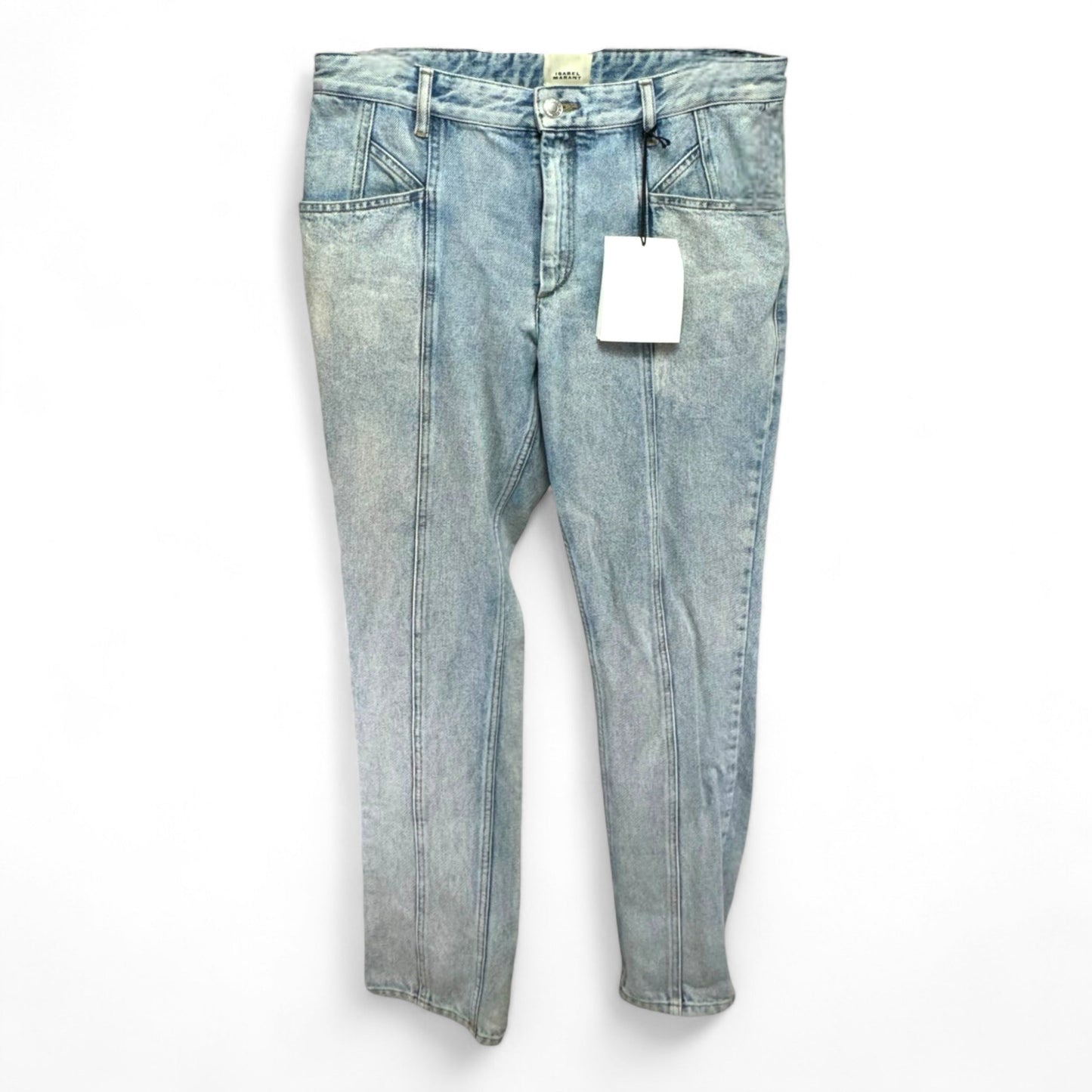 Vikira Jeans Designer By Isabel Marant In Blue Denim, Size: US 8/ FR 40