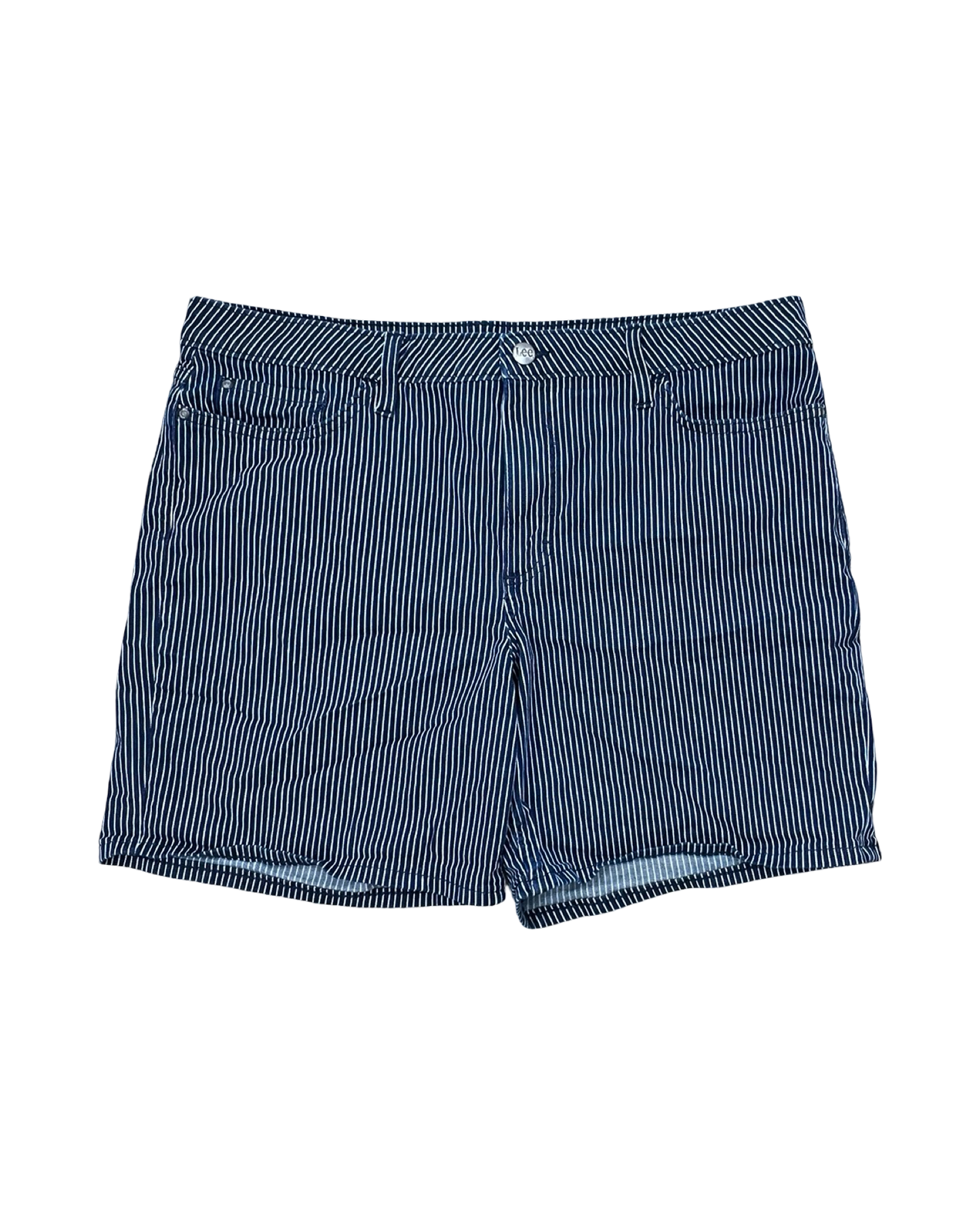 Shorts By Lee In Blue & White, Size:18