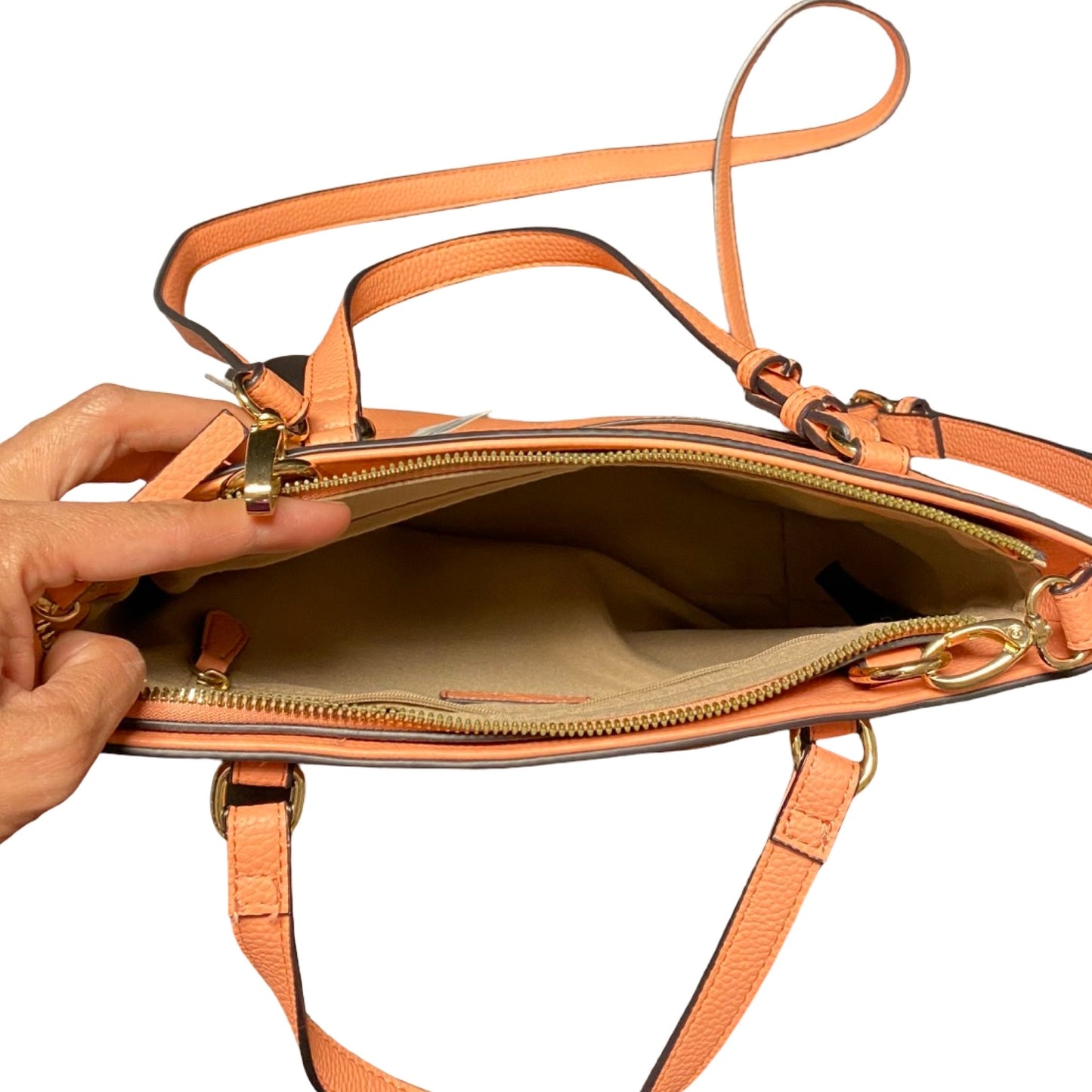 Handbag By Nanette Lepore In Peach, Size:Medium