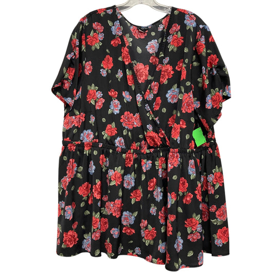 Top Ss By Torrid In Floral Print, Size:4X