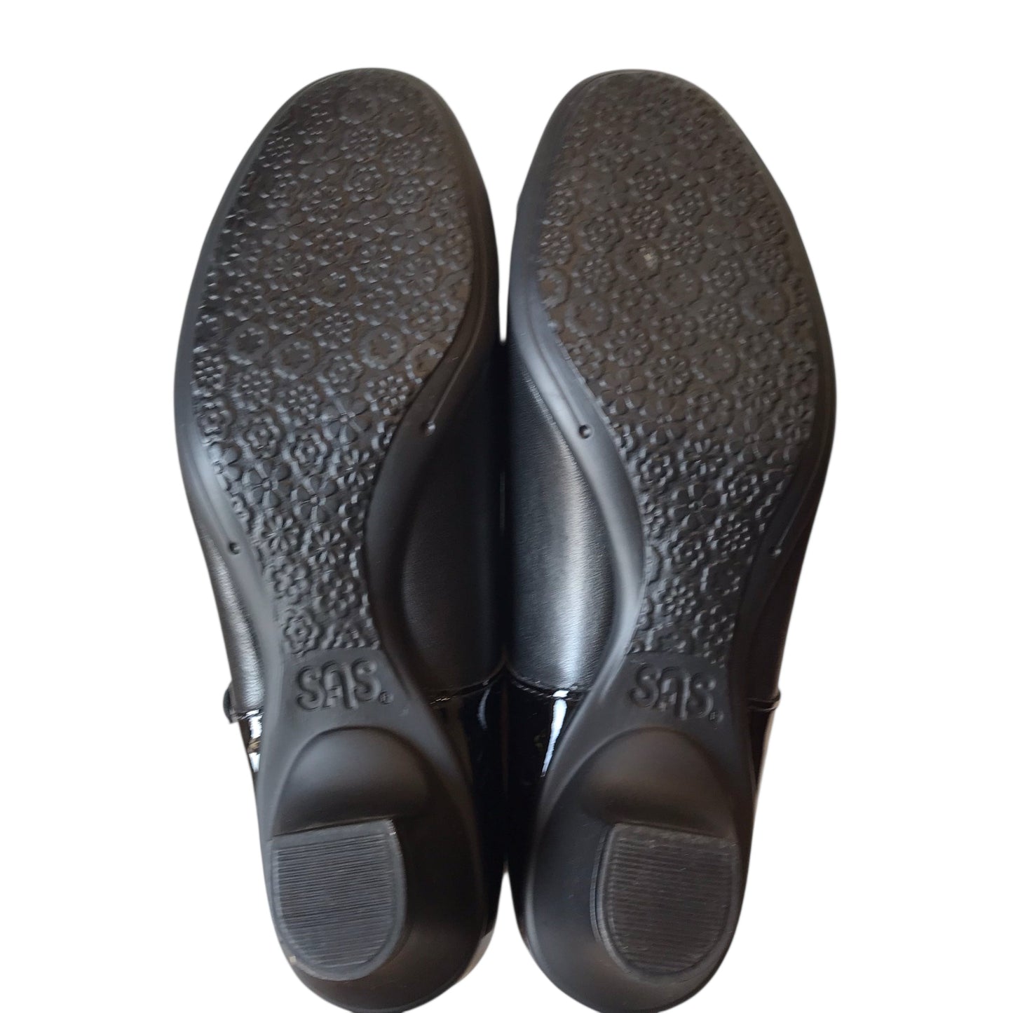 Shoes Heels Block By Sas In Black, Size:7.5