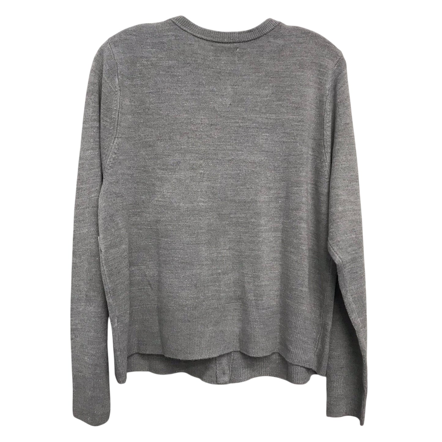 Sweater Cardigan By Croft And Barrow In Animal Print, Size:L