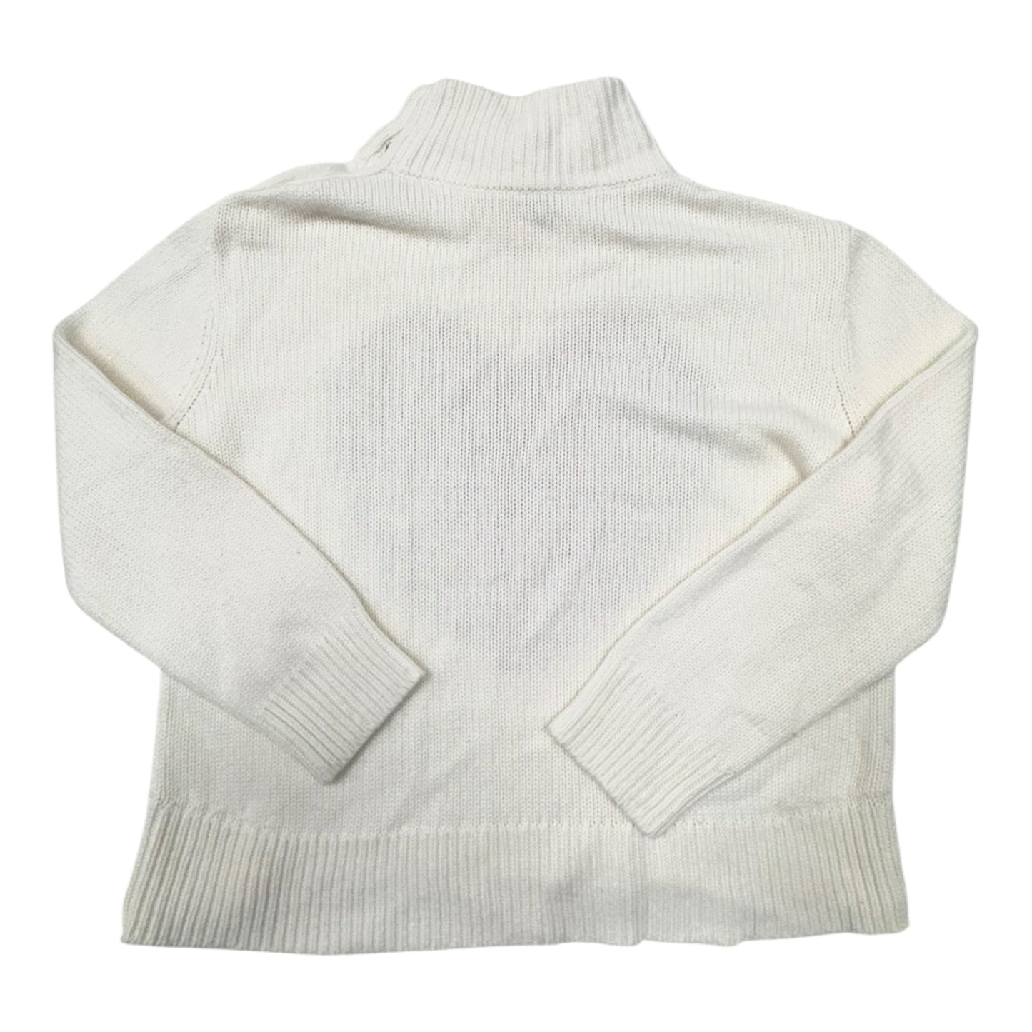 Sweater Designer By Kate Spade In Red & White, Size:L