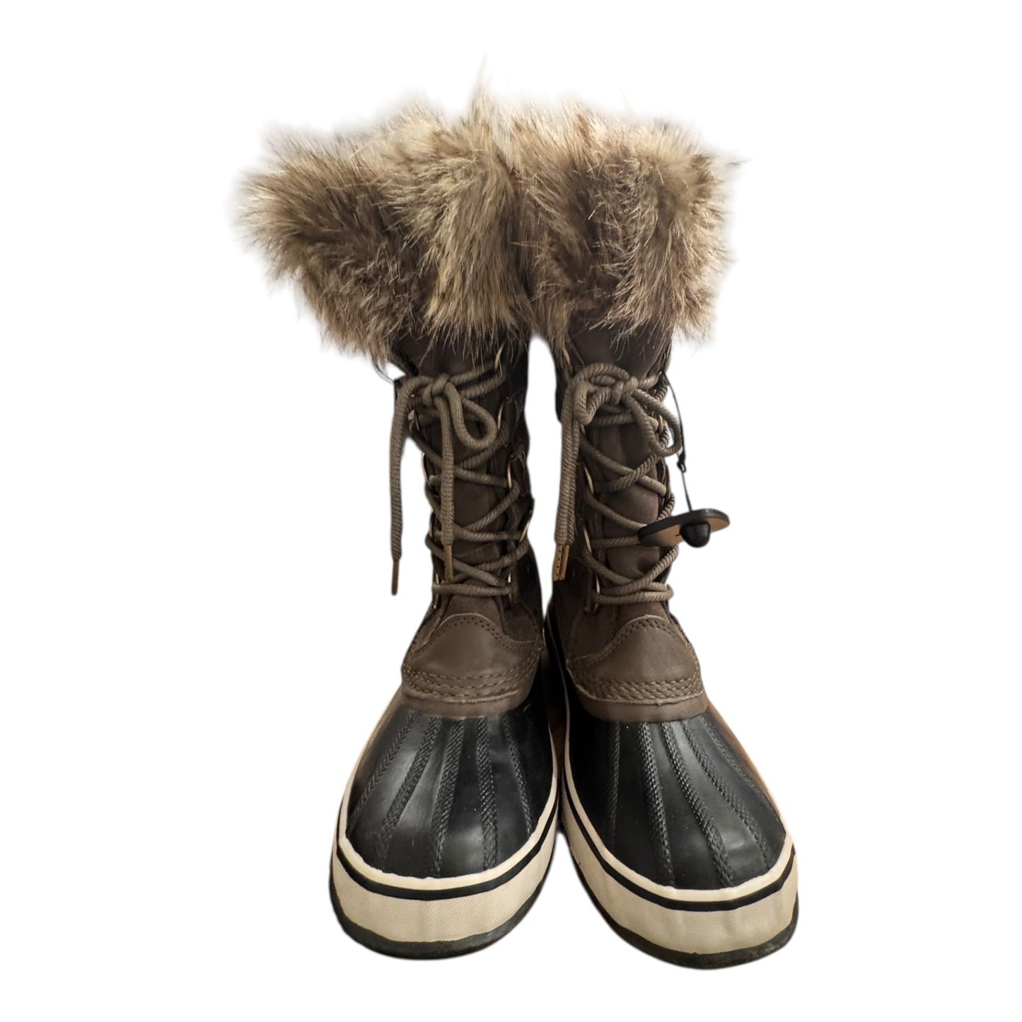 Boots Designer By Sorel In Taupe, Size:10
