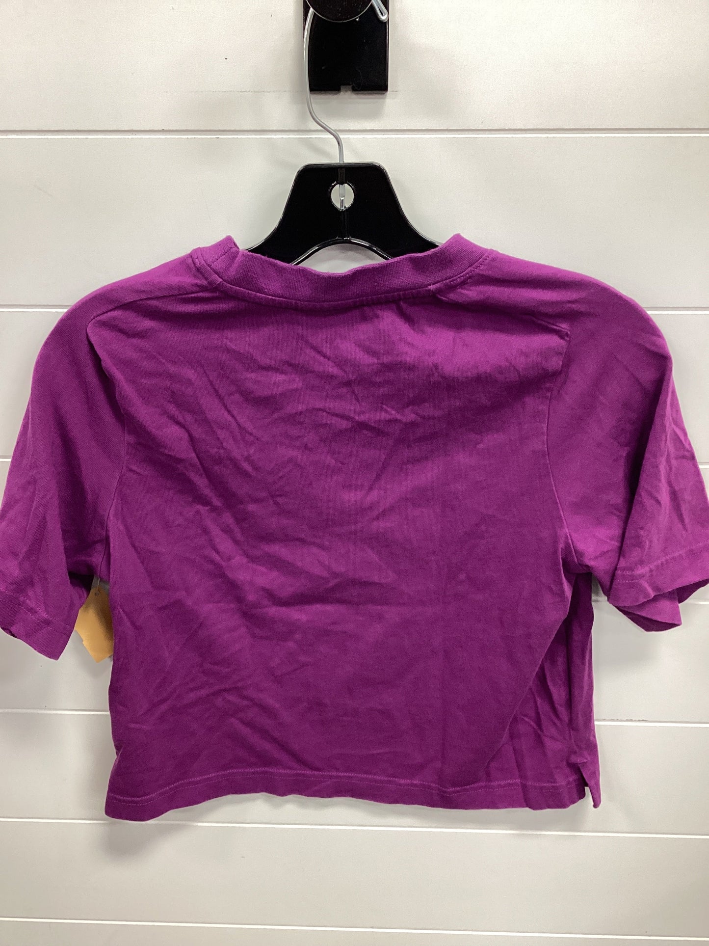 Athletic Top Ss By Nike Apparel In Purple, Size:Xs