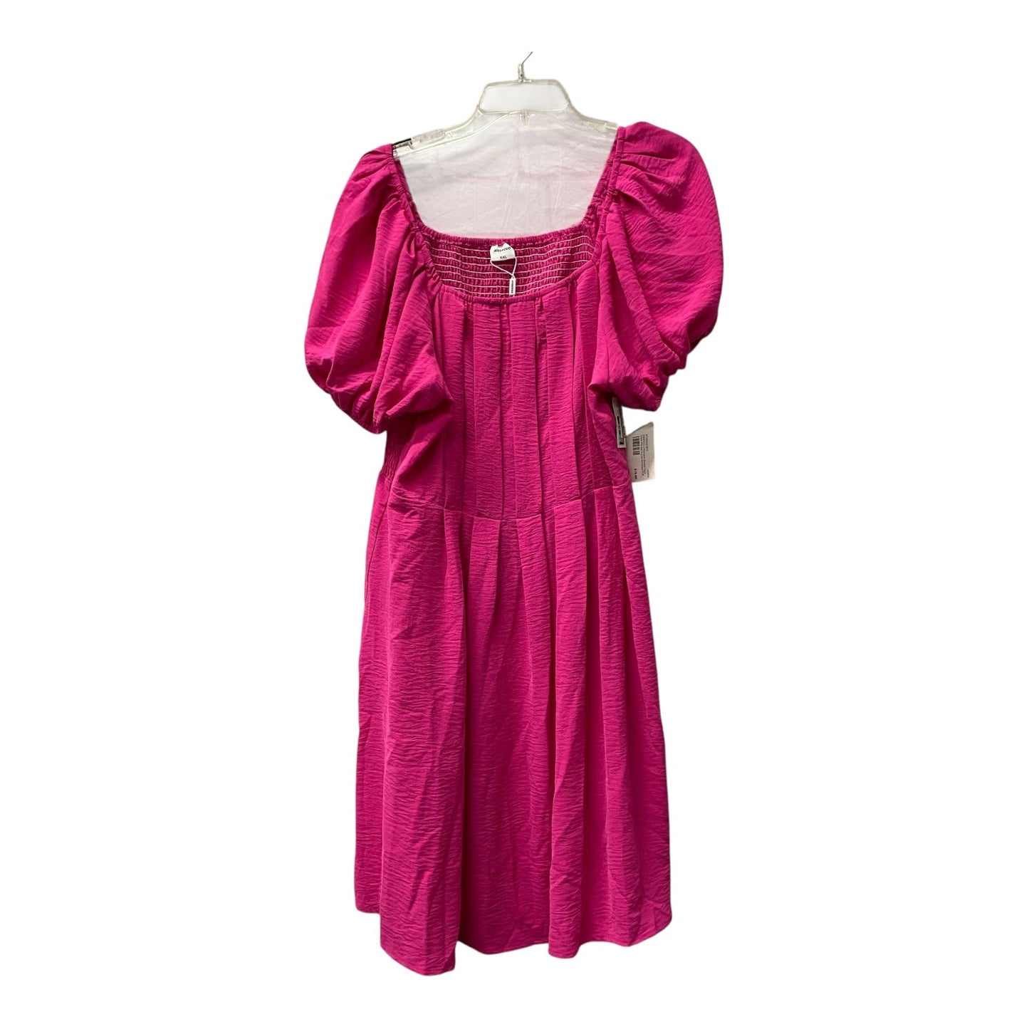 Dress Casual Short By xieerouo In Pink, Size:1X