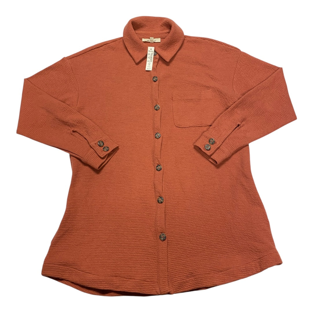 Top Ls By Madewell In Orange, Size:Xs