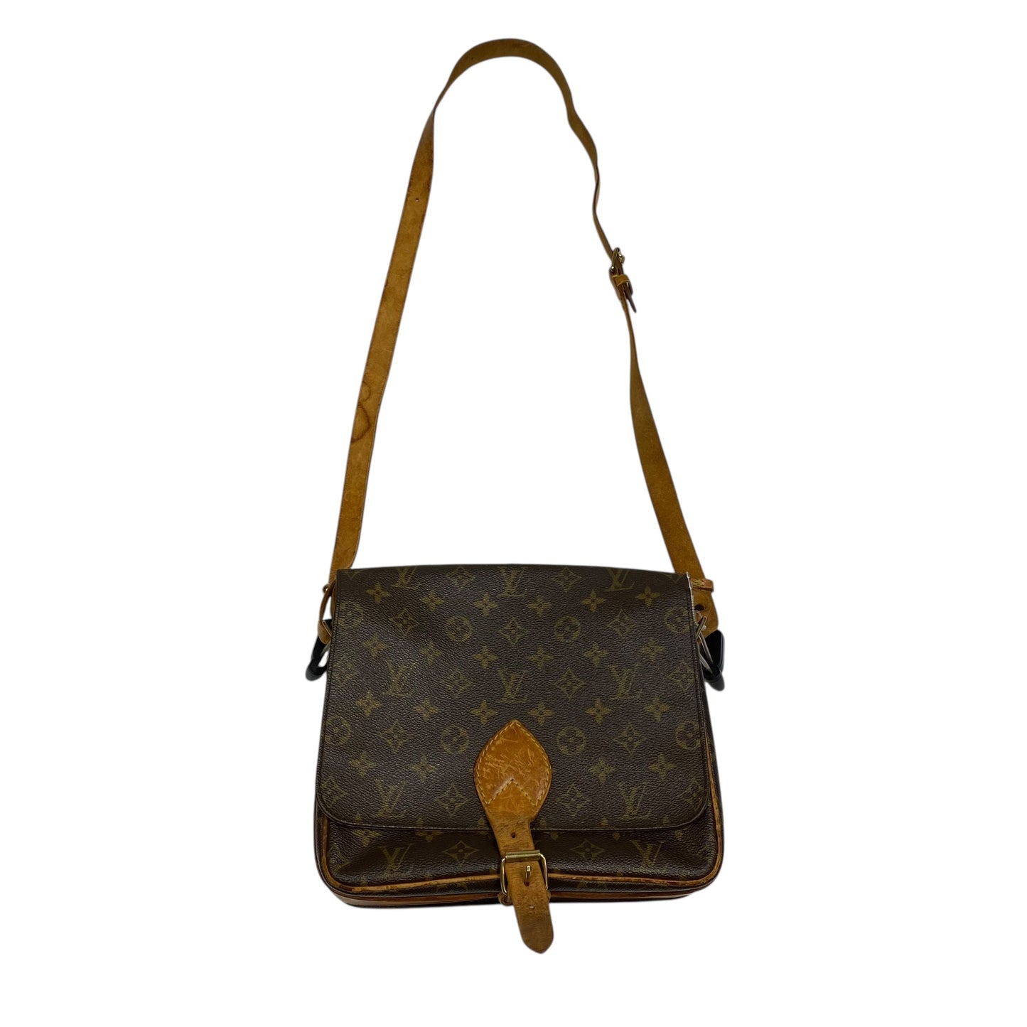 Crossbody Luxury Designer By Louis Vuitton In Brown, Size:Medium