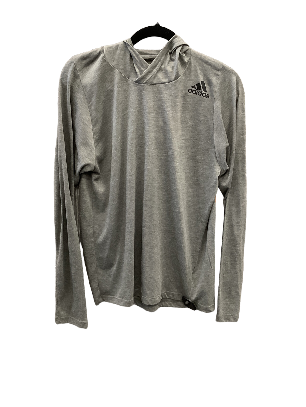 Athletic Top Long Sleeve Hoodie By Adidas Size: S