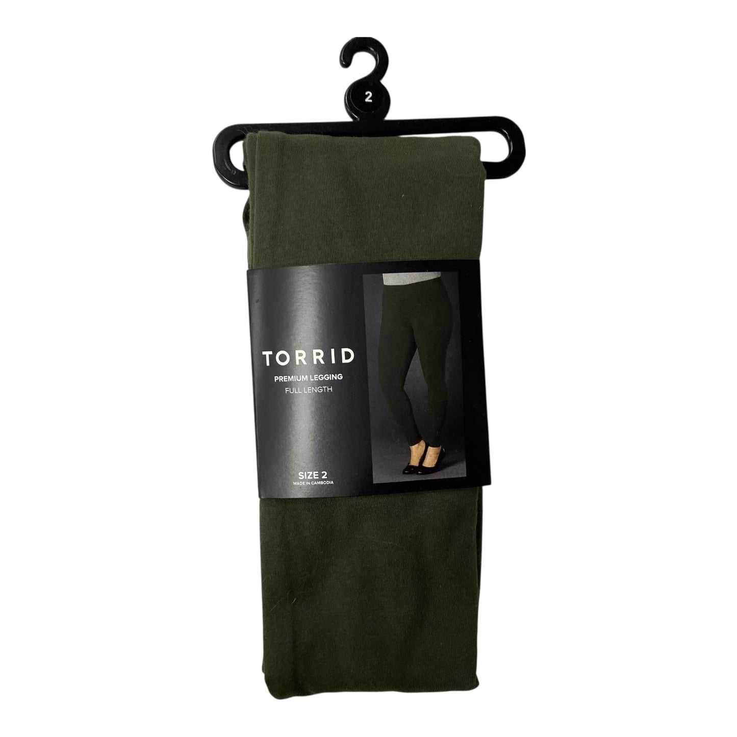Pants Leggings By Torrid In Green, Size:2X