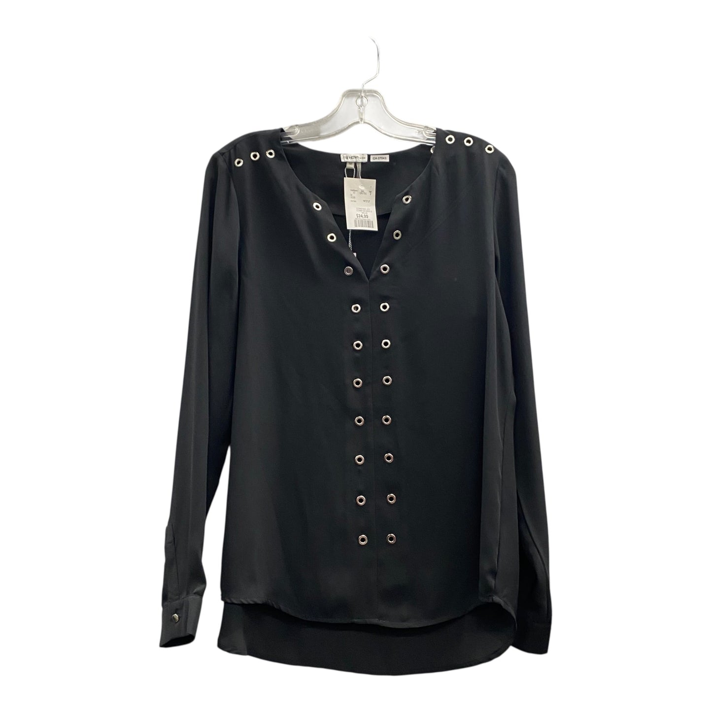 Top Ls By Sioni In Black, Size:M
