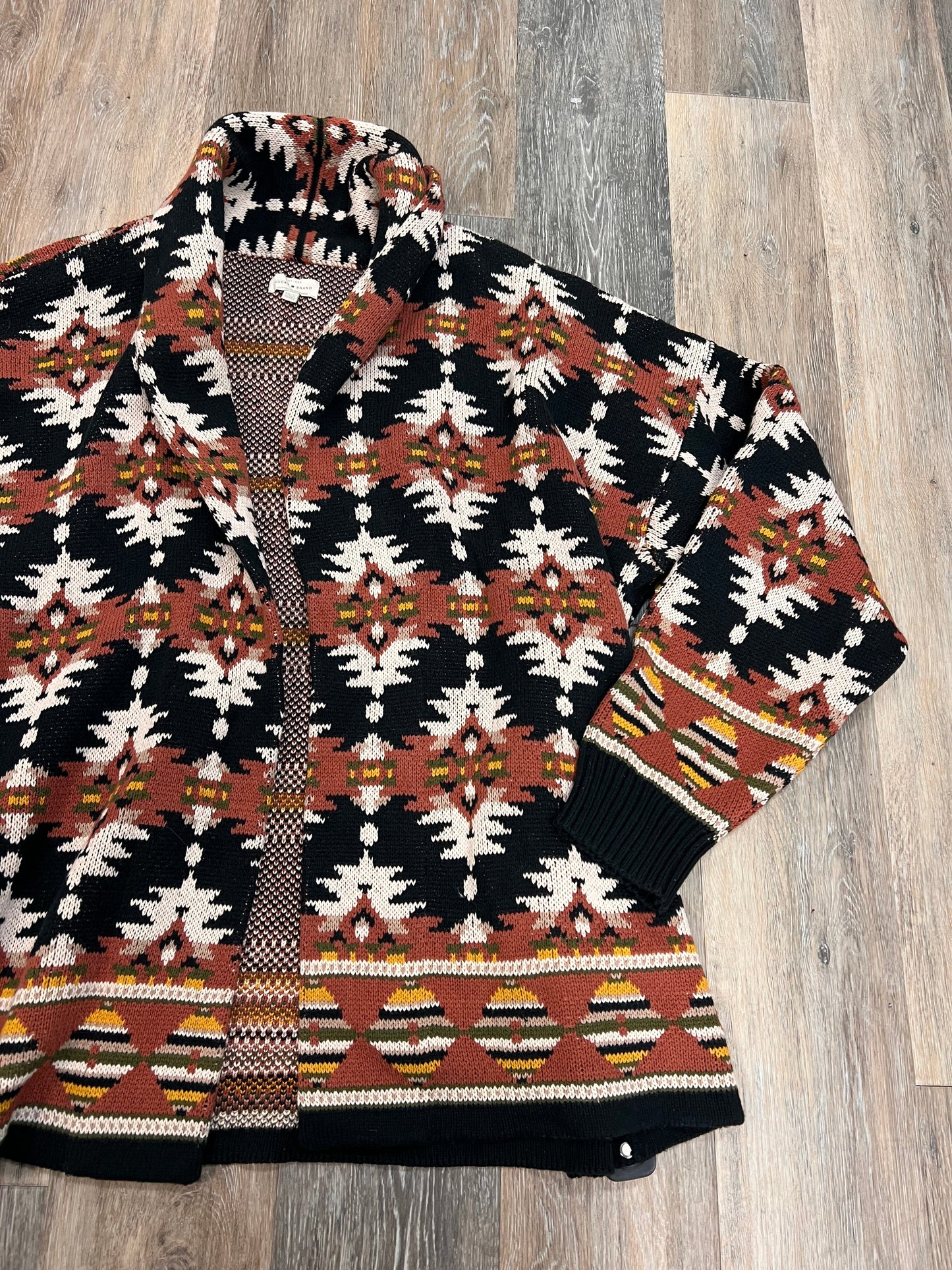 Sweater Cardigan By Lucky Brand Size: 2x