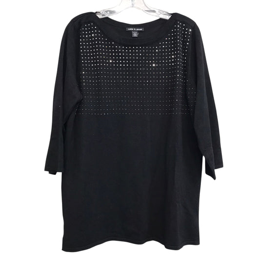 Top Ls By Cable And Gauge In Black, Size:Xl