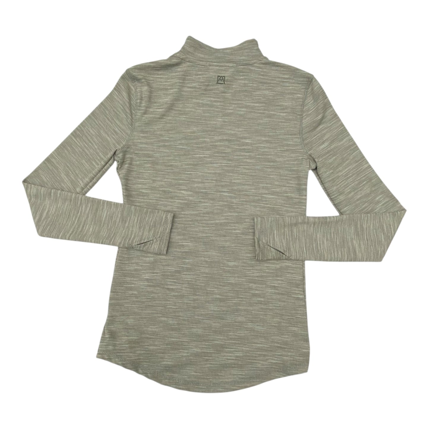 Athletic Top Ls Collar By Avalanche In Green, Size:S