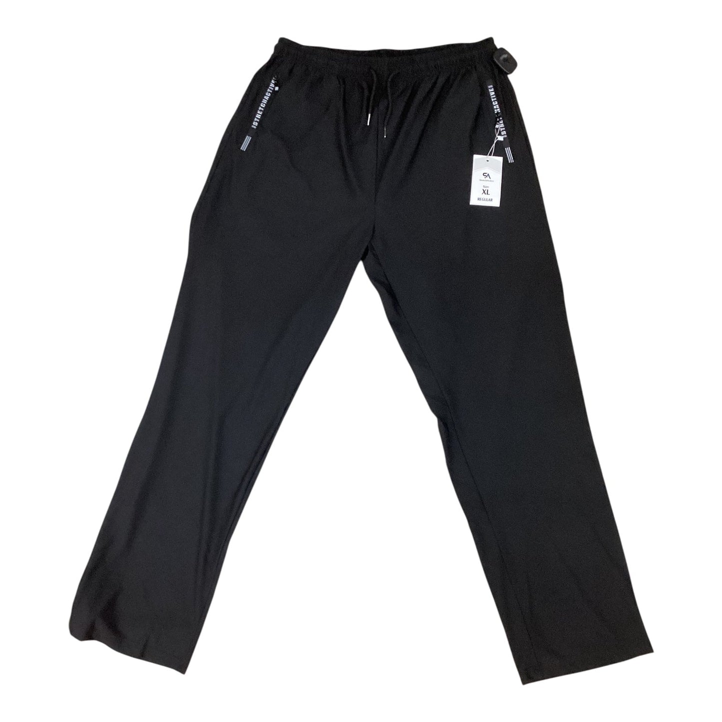 Athletic Pants By Clothes Mentor In Black, Size:Xl