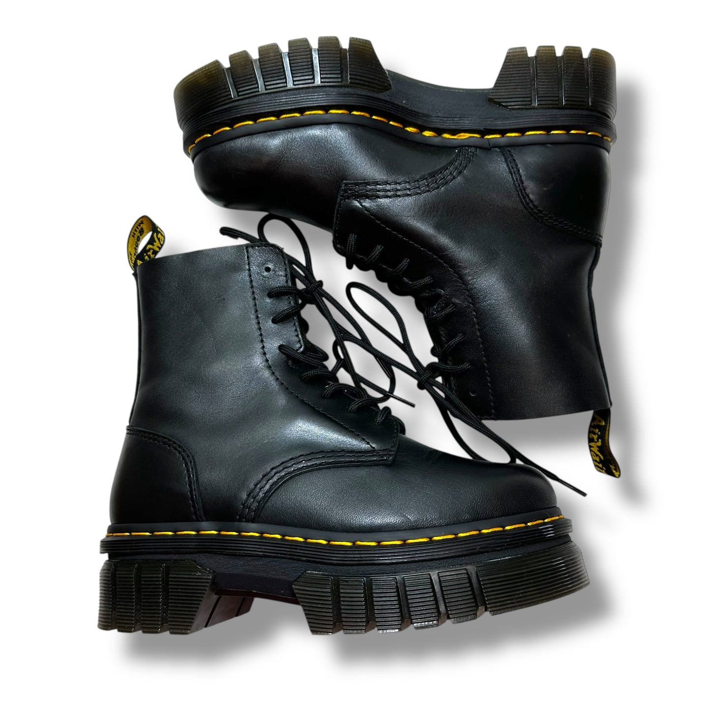Boots Ankle Flats By Dr Martens In Black, Size: 7