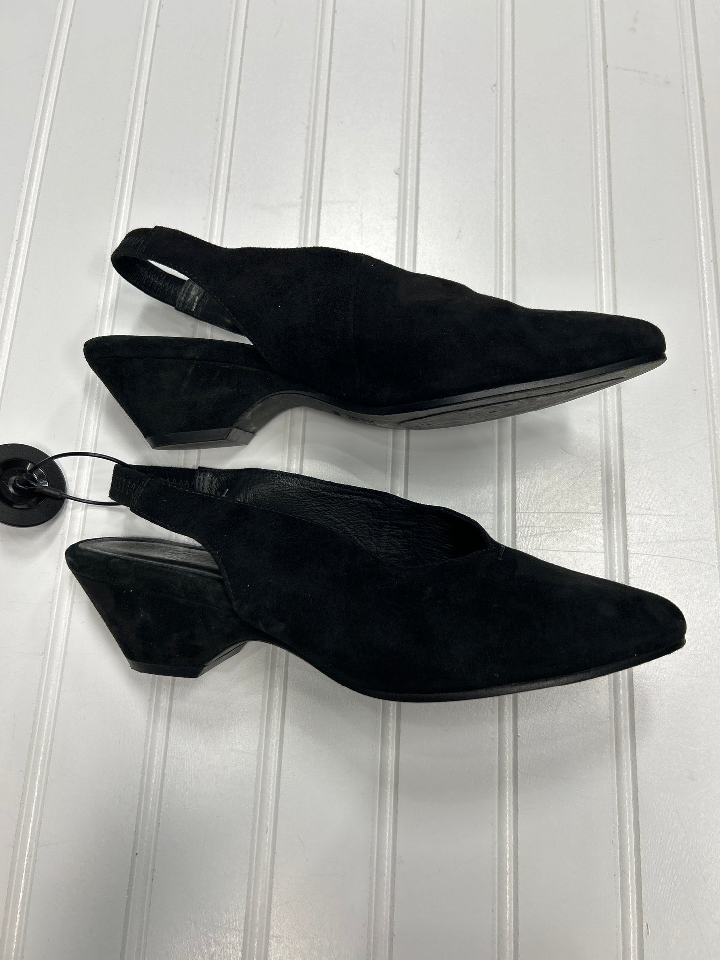 Shoes Heels Block By Eileen Fisher In Black, Size:7