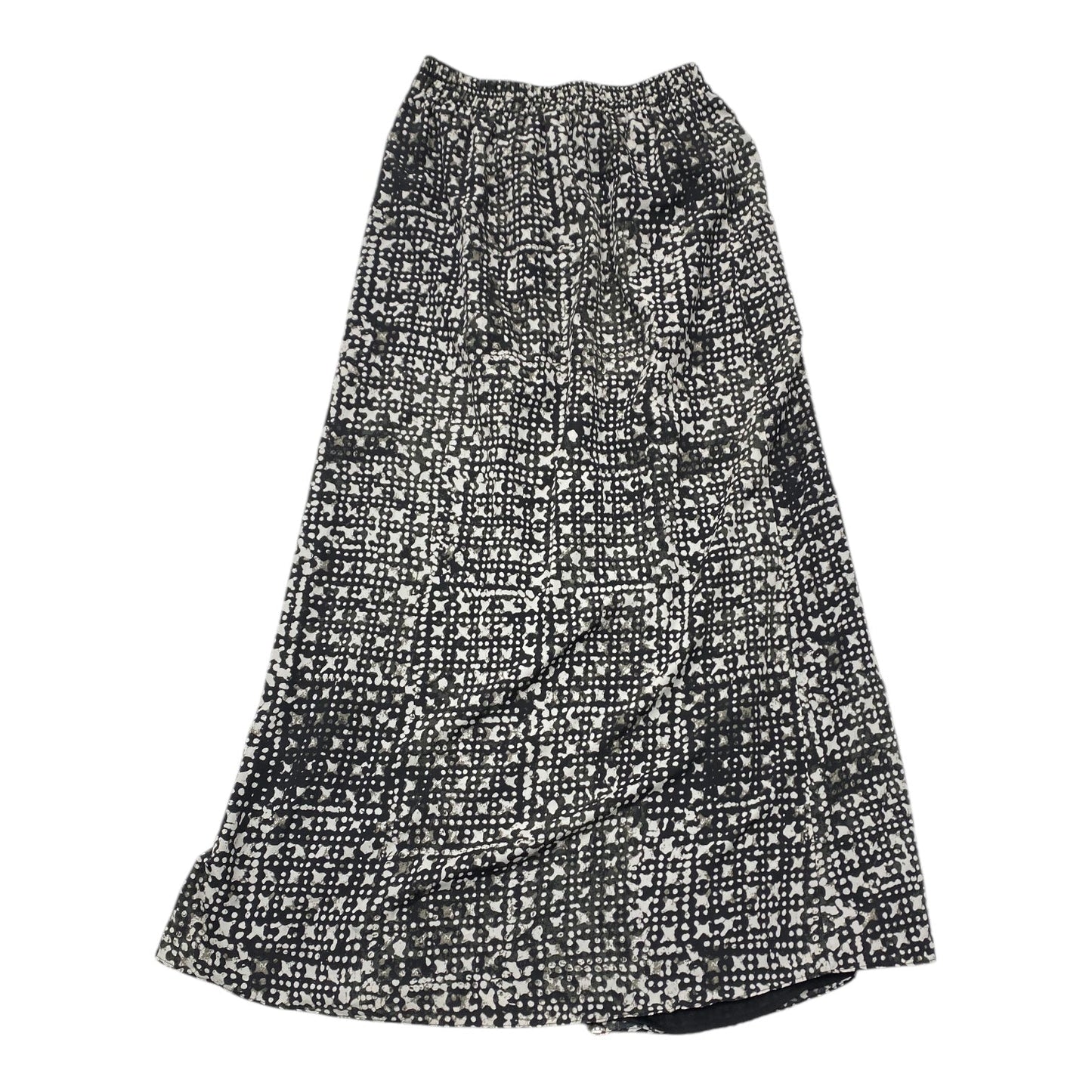 Skirt Maxi By Michael By Michael Kors In Black & Grey, Size:S