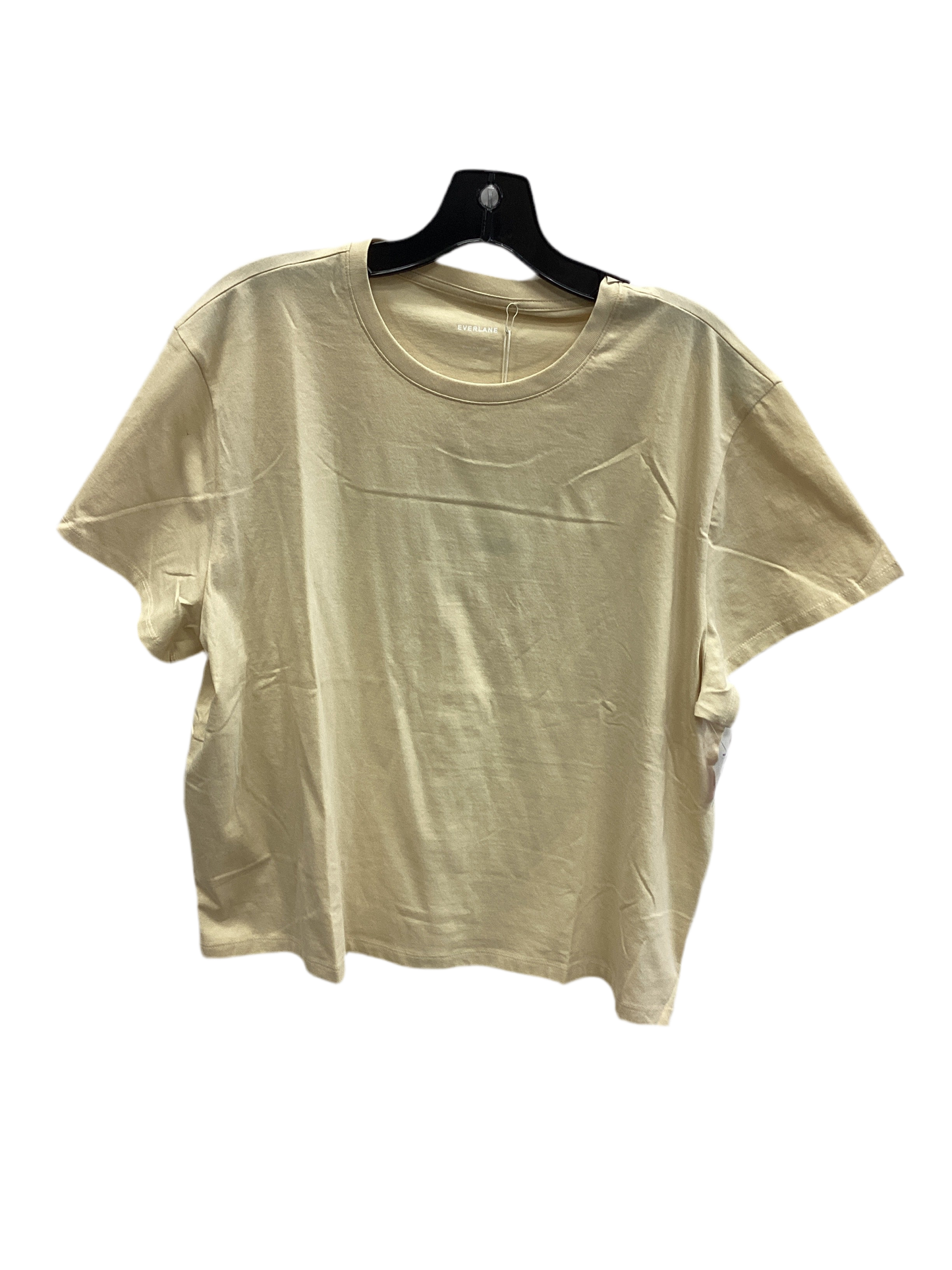 Top Ss Basic By Everlane In Yellow, Size:1X