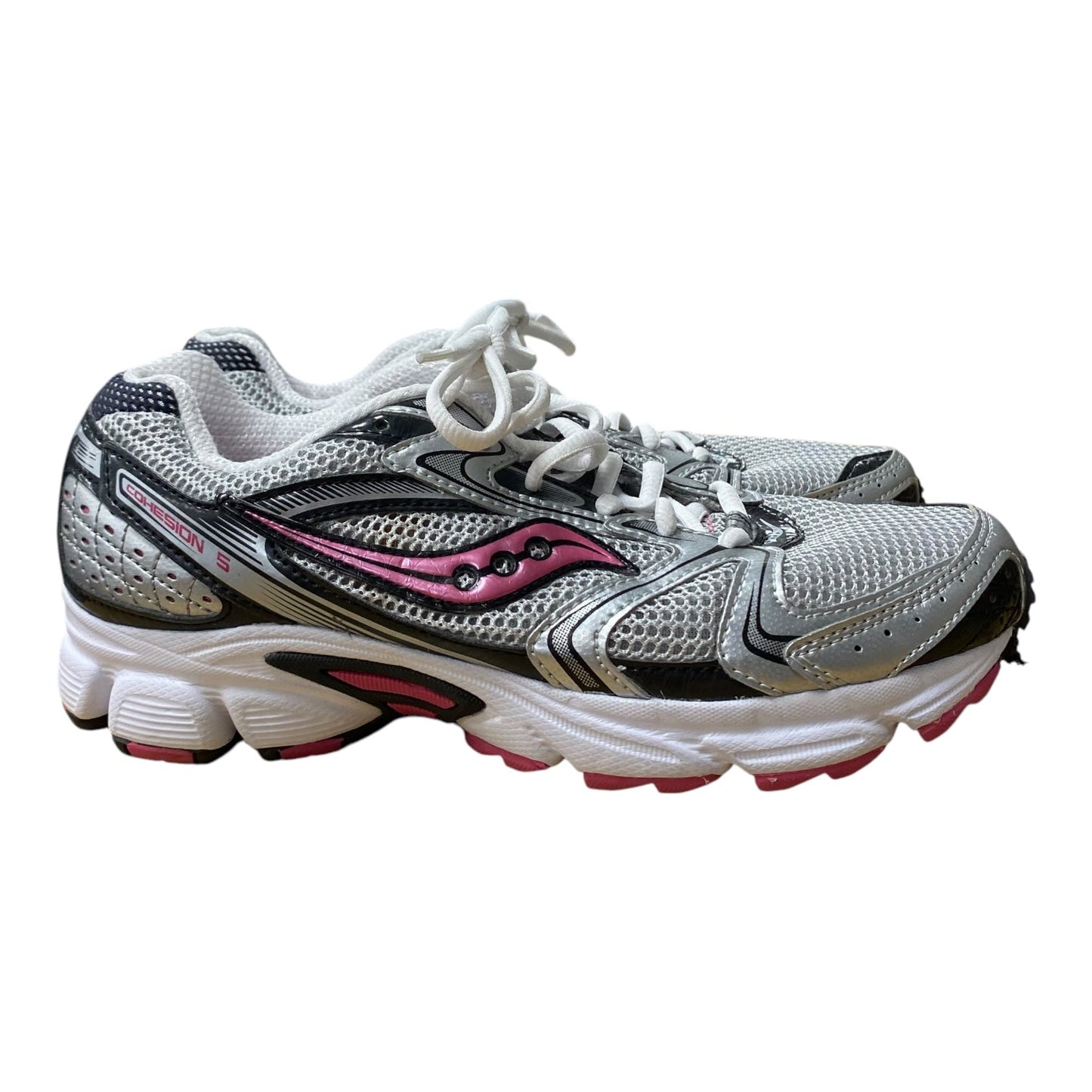 Shoes Athletic By Saucony In Silver, Size:8.5
