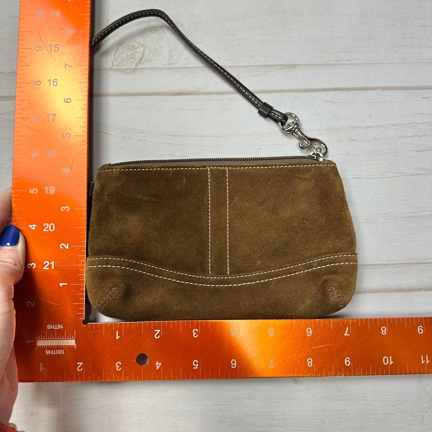 Wristlet Designer By Coach, Size: Small