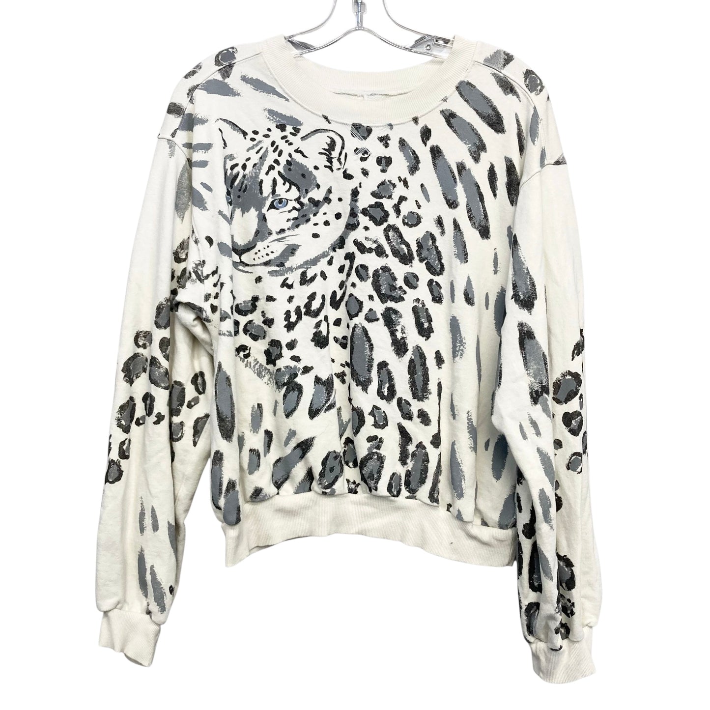 Sweatshirt Crewneck By Pilcro In Animal Print, Size:Xs