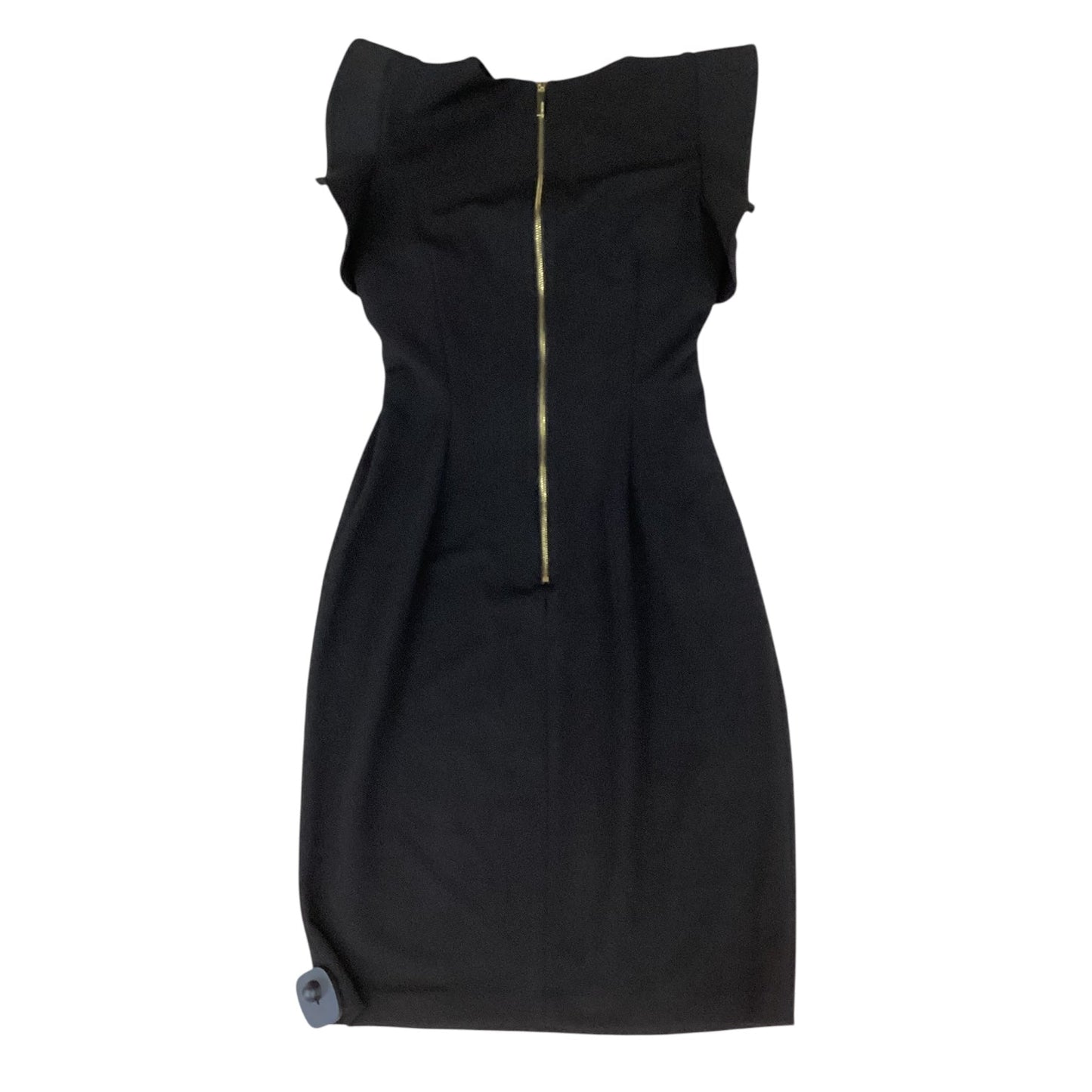 Dress Casual Midi By Calvin Klein In Black, Size:Mp