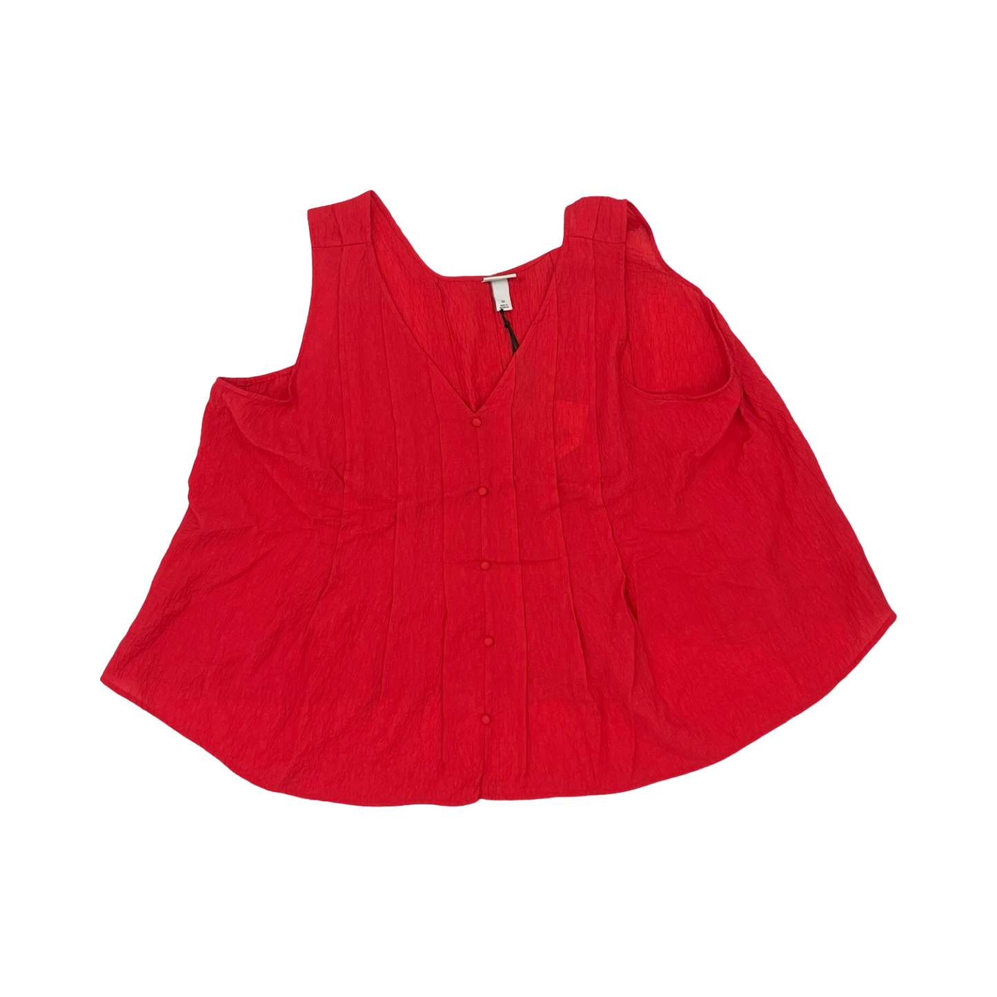 Blouse Sleeveless By Ava & Viv In Rose Gold, Size:3X