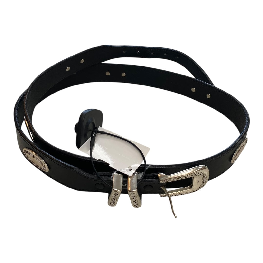 Belt Designer By Brighton In Black & Silver, Size:Xlarge