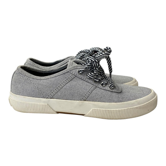 Shoes Sneakers By Chaps In Black & White, Size:6