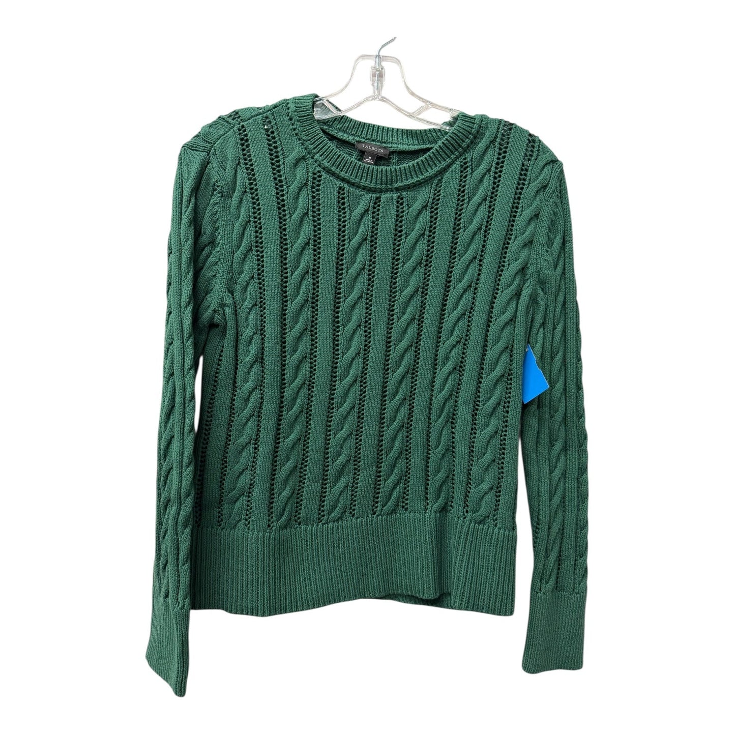 Sweater By Talbots In Green, Size:M