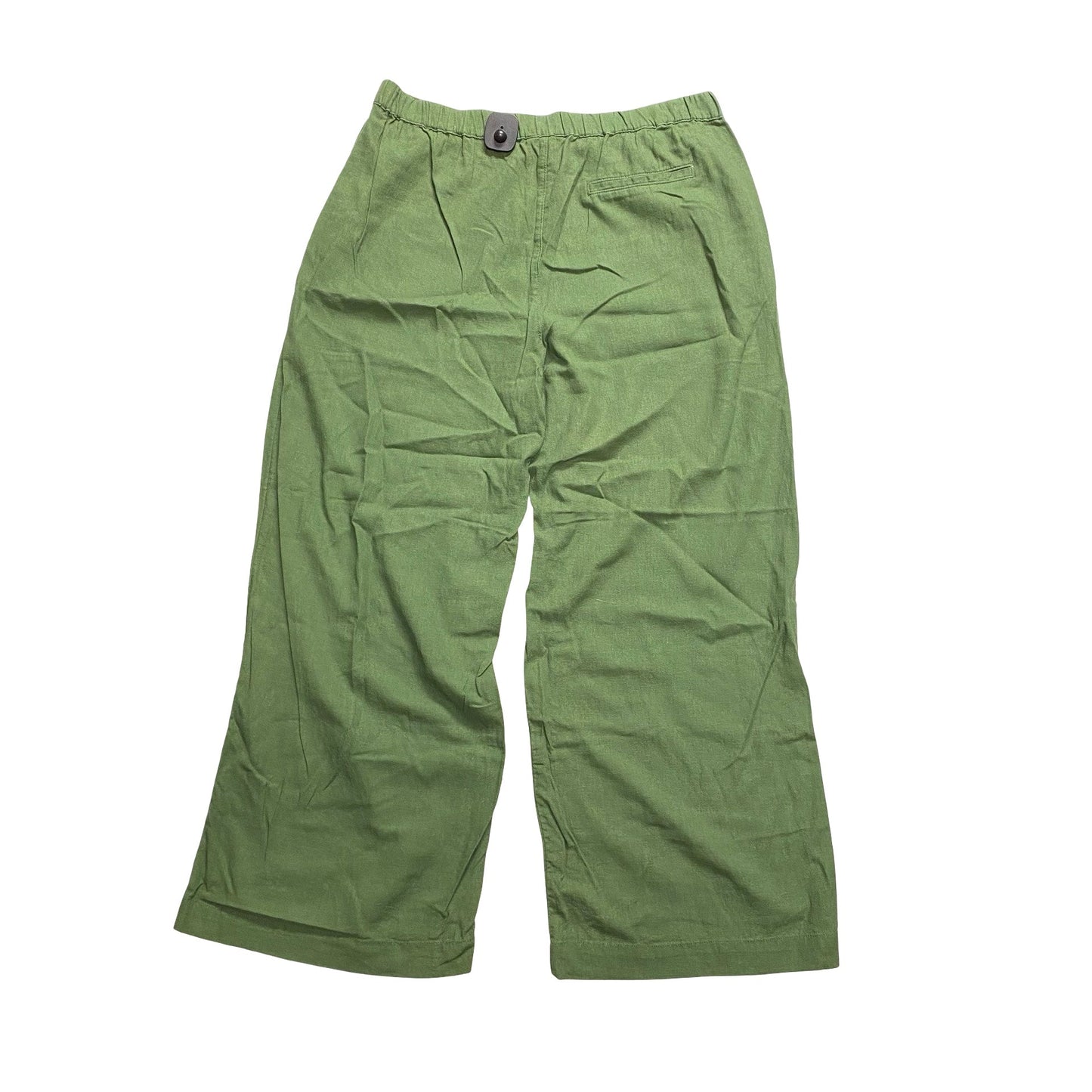 Pants Wide Leg By Caslon In Green, Size:Xl