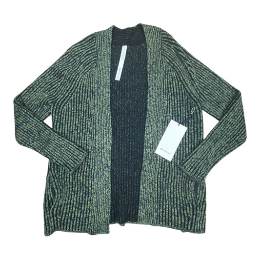 Cardigan By Lululemon In Black & Green, Size:4