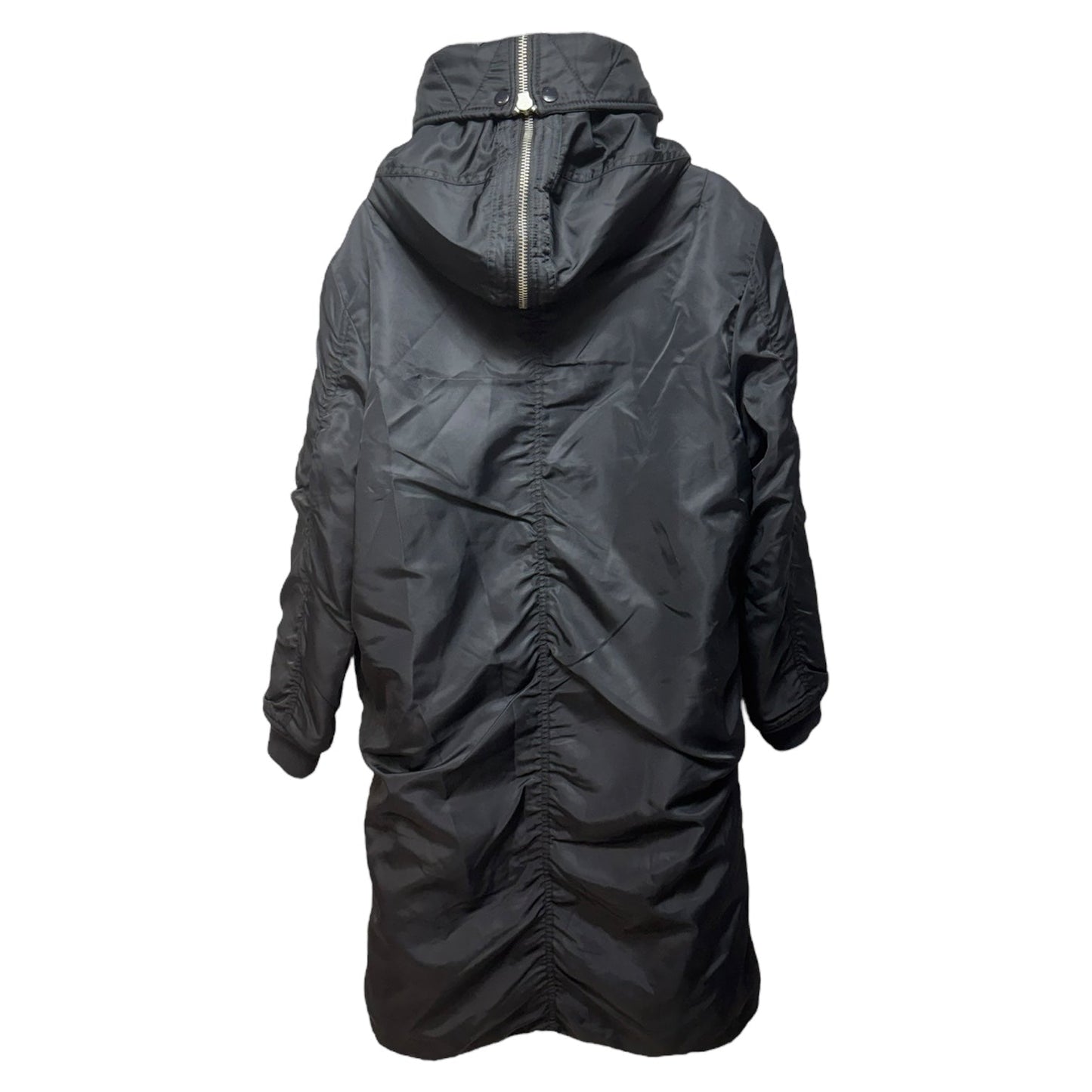 Oren Shell Parka Coat Designer By All Saints In Black, Size: S