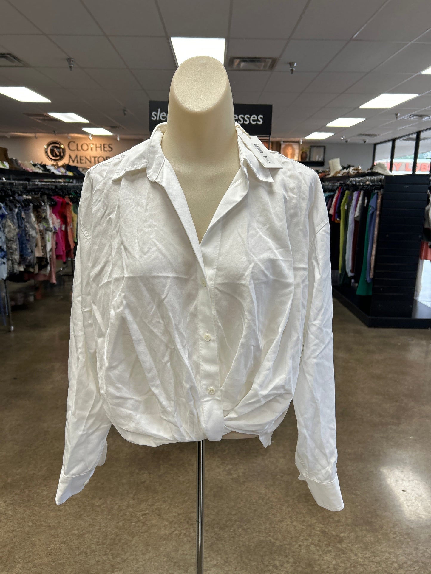 Top Ls By Aritzia In White, Size:Xs