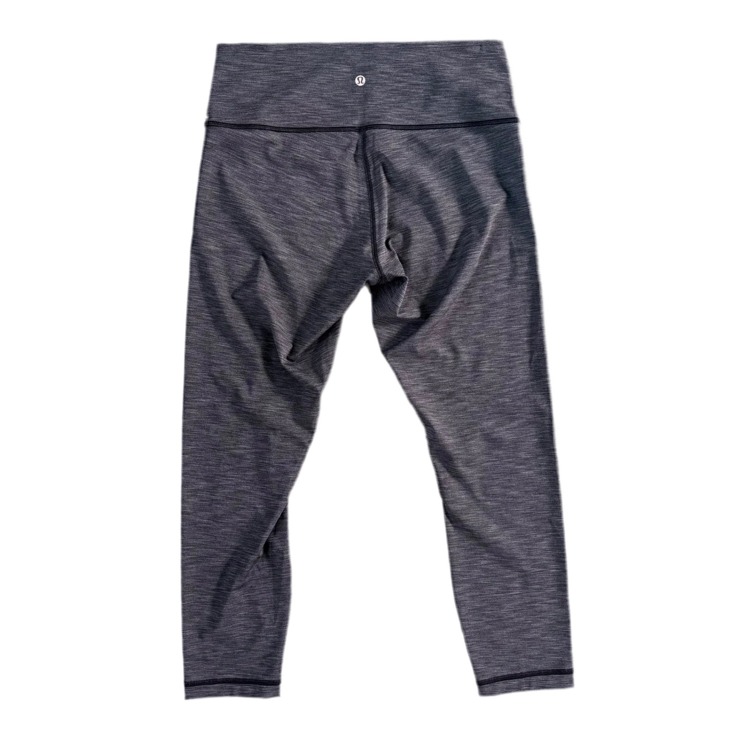 Athletic Capris By Lululemon In Grey, Size: L