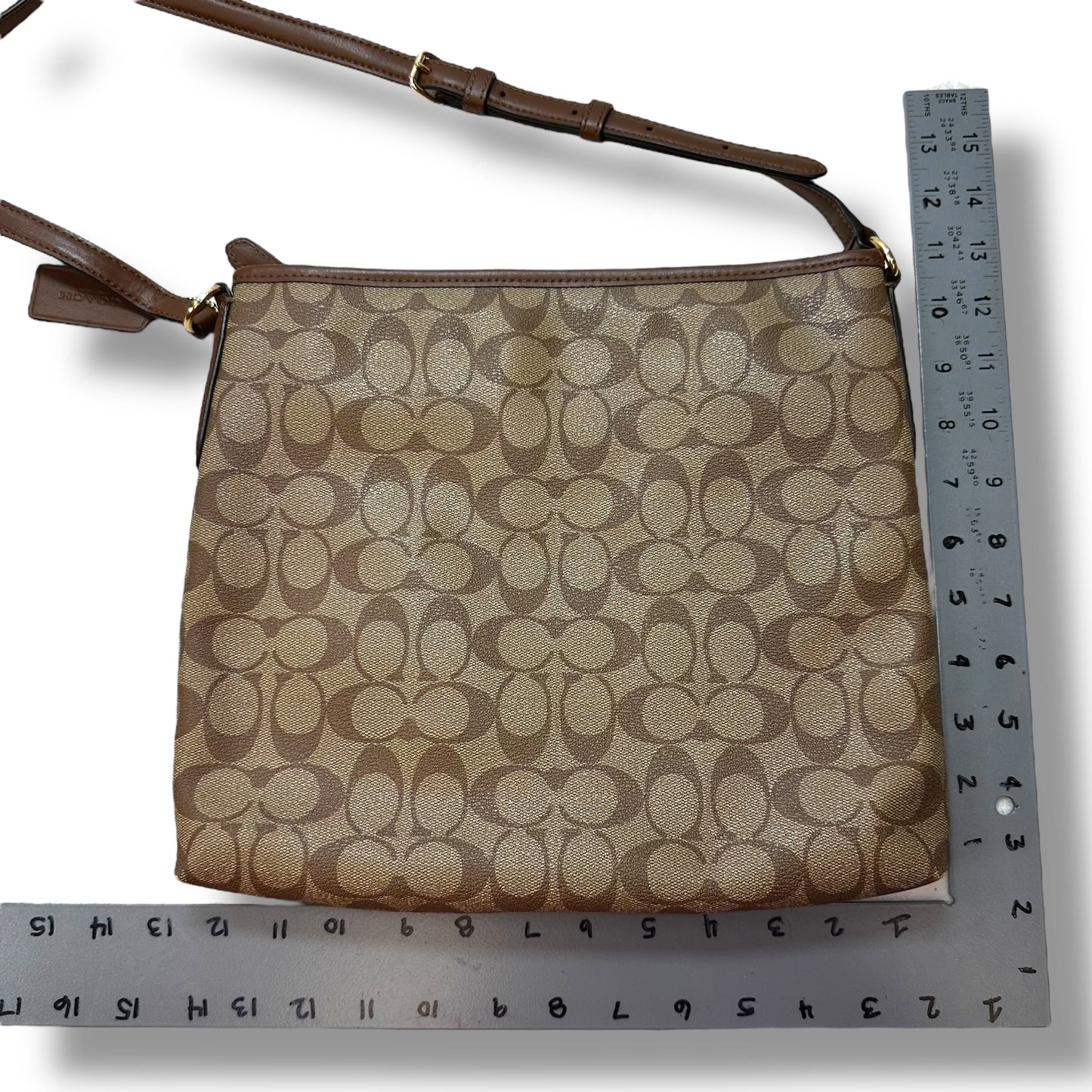 Crossbody Designer By Coach, Size: Medium