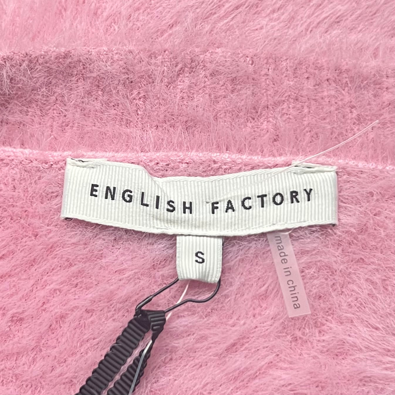 Cardigan By English Factory In Pink, Size: S