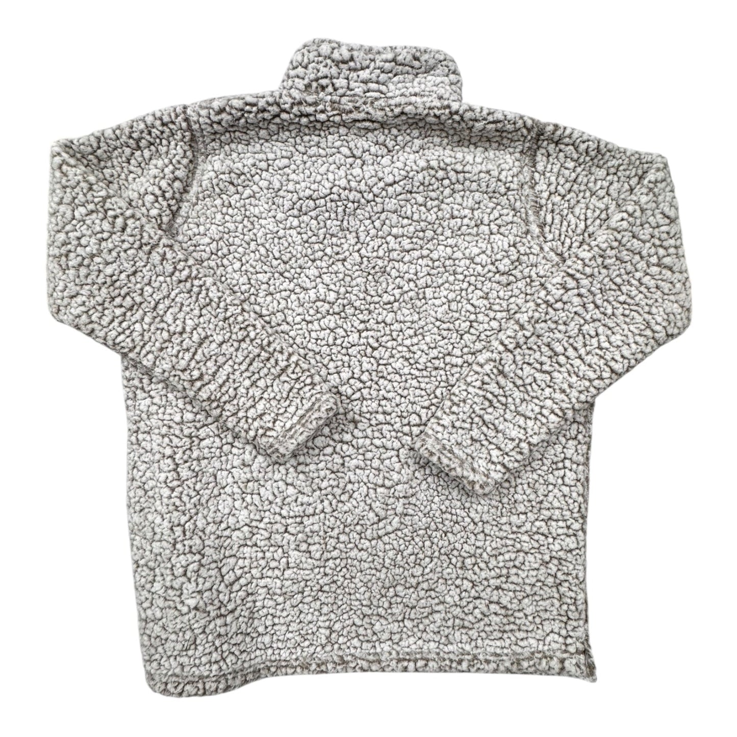 Jacket Fleece By j. america In Brown & White, Size:Xxl